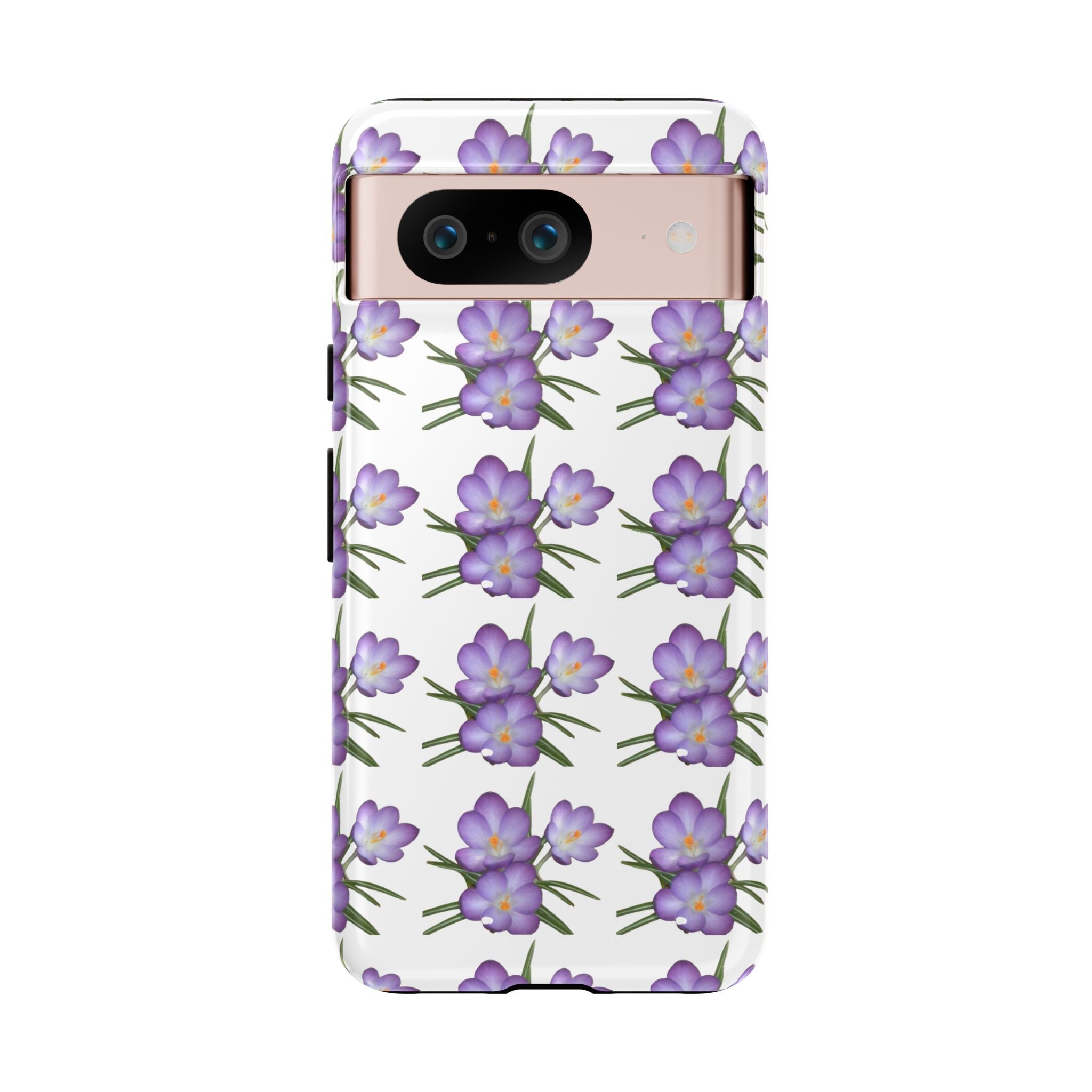Tough Case — Purple Floral Phone Case