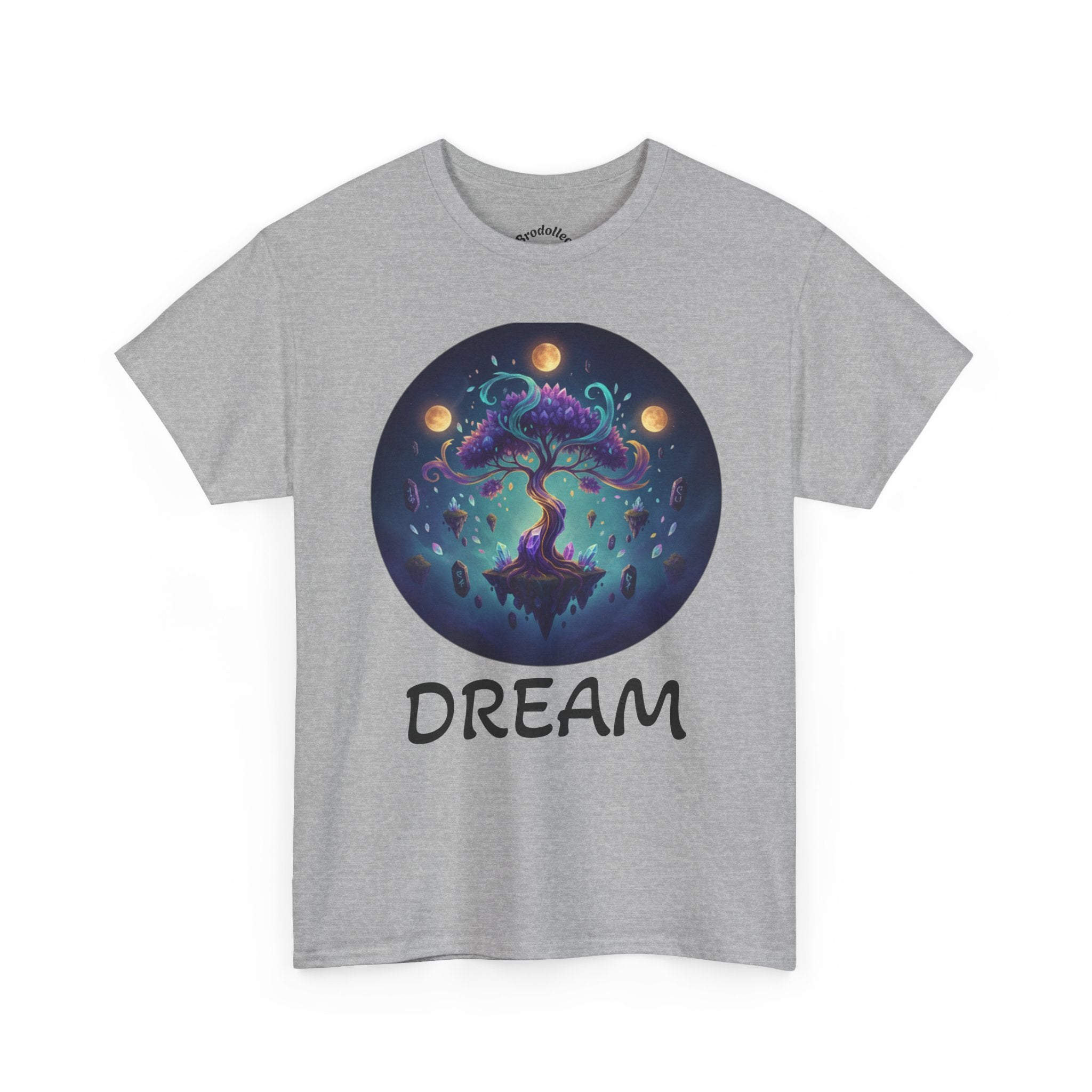 Mystic Floating Tree T-Shirt — Cosmic Fantasy Nature Tee