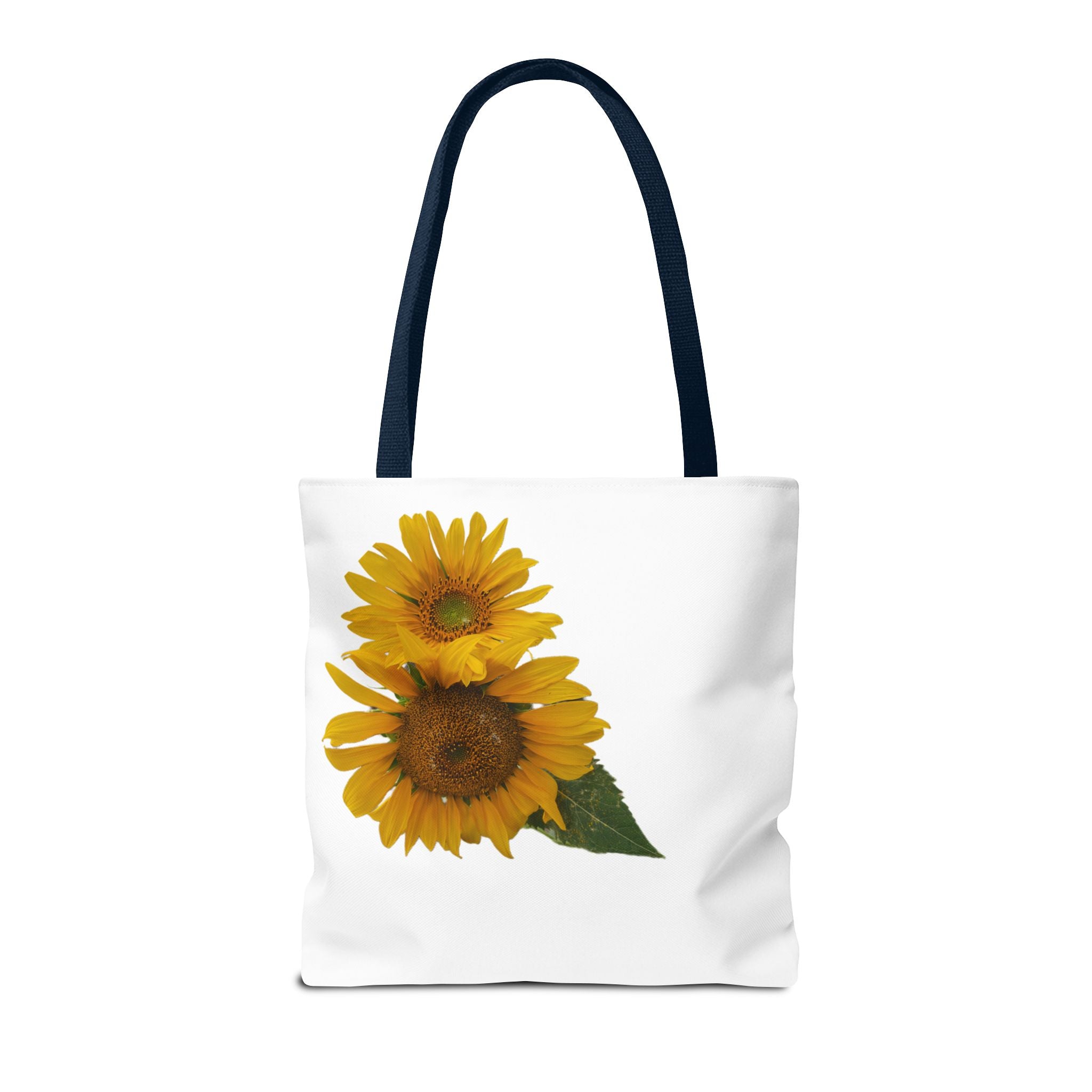 Sunflower Tote Bag — Bright Floral All-Over Print Shopping Tote