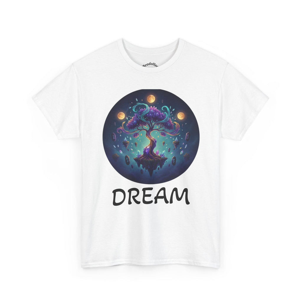 Mystic Floating Tree T-Shirt — Cosmic Fantasy Nature Tee