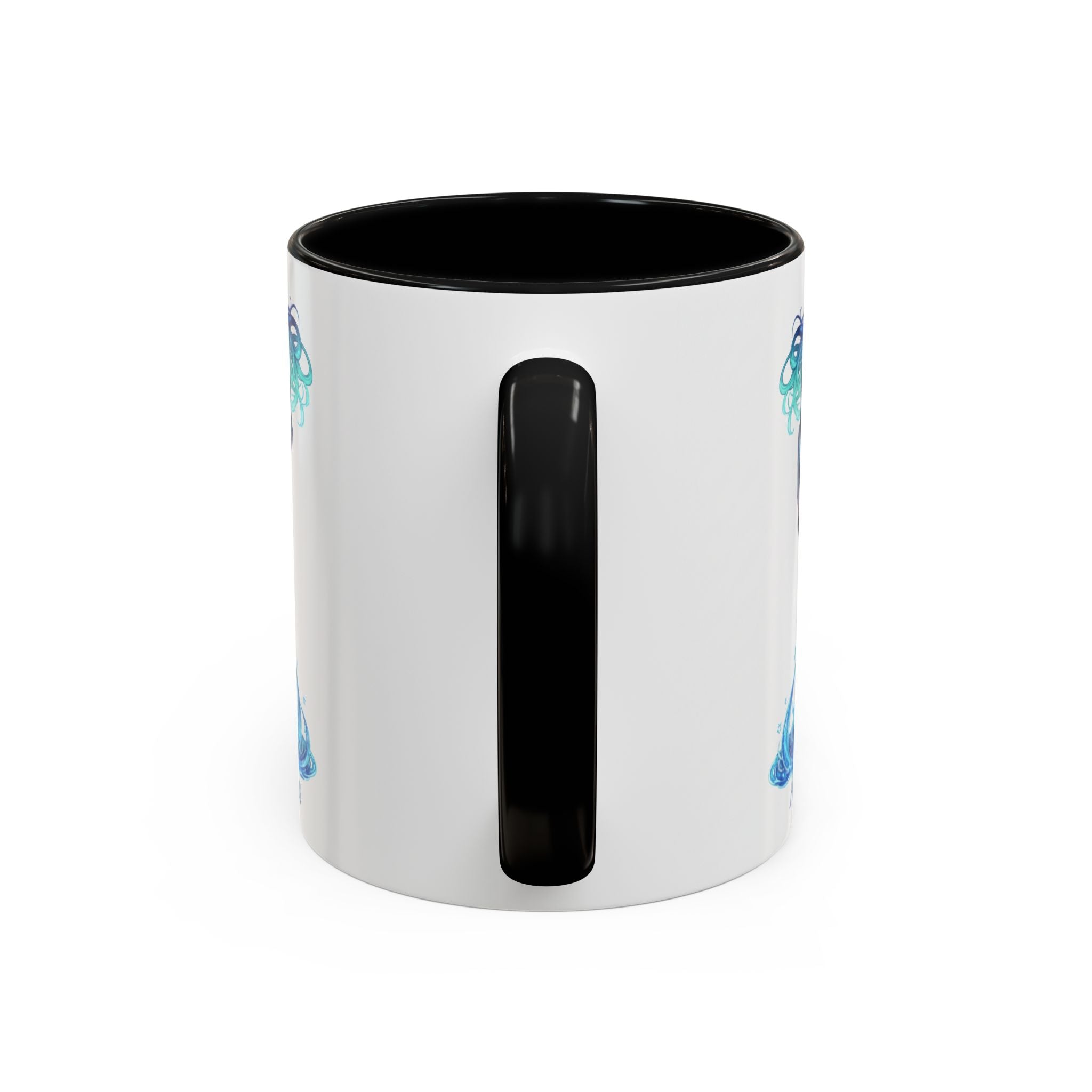Aquarius Zodiac Coffee Mug — Water Bearer Astrology Accent Mug