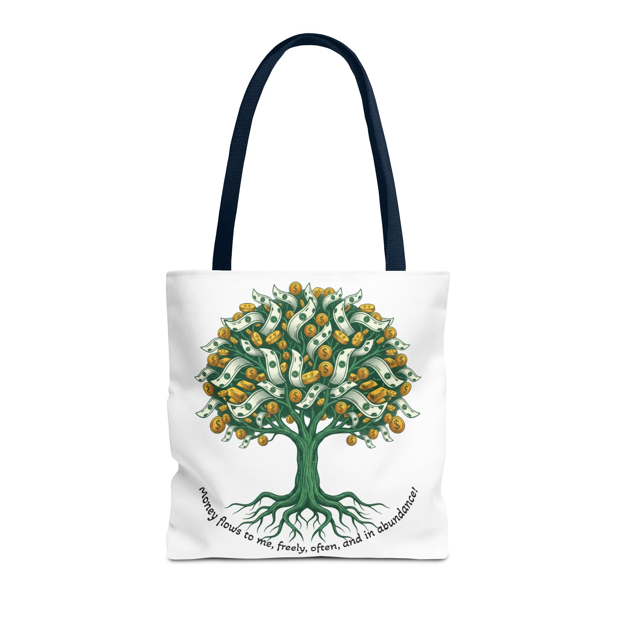 Money Tree Tote Bag — Illustrated Cash Tree Eco Shopper