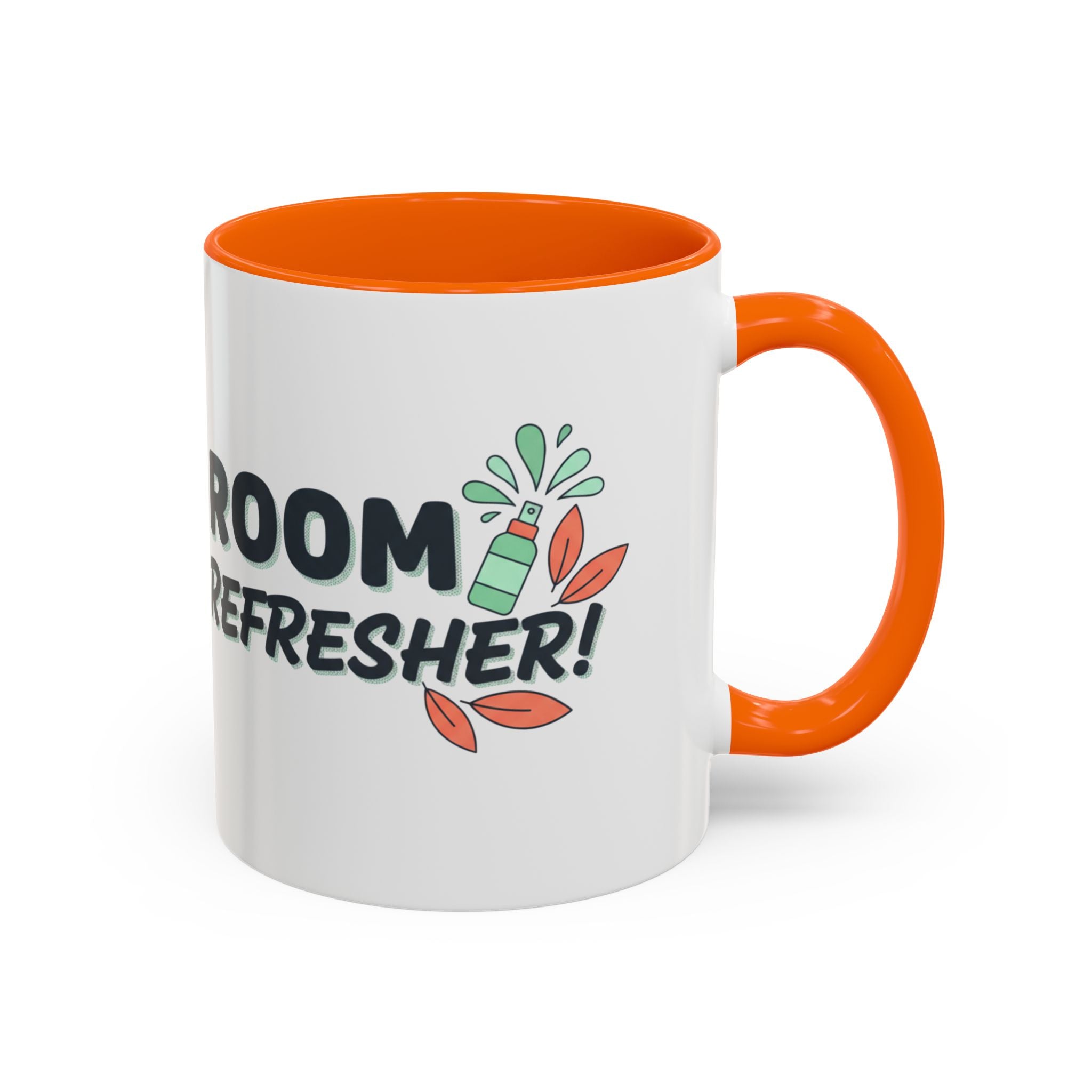 Room Refresher Coffee Mug — Funny Scented Spray Graphic Accent Mug