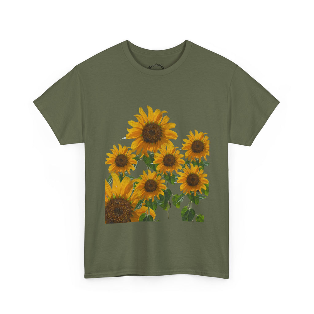 Sunflower Bouquet T-Shirt — Bright Floral Graphic Tee
