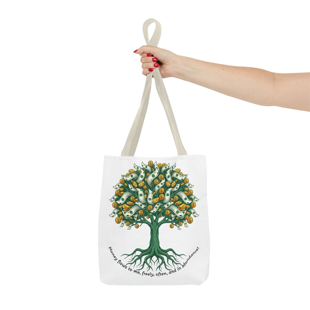 Money Tree Tote Bag — Illustrated Cash Tree Eco Shopper