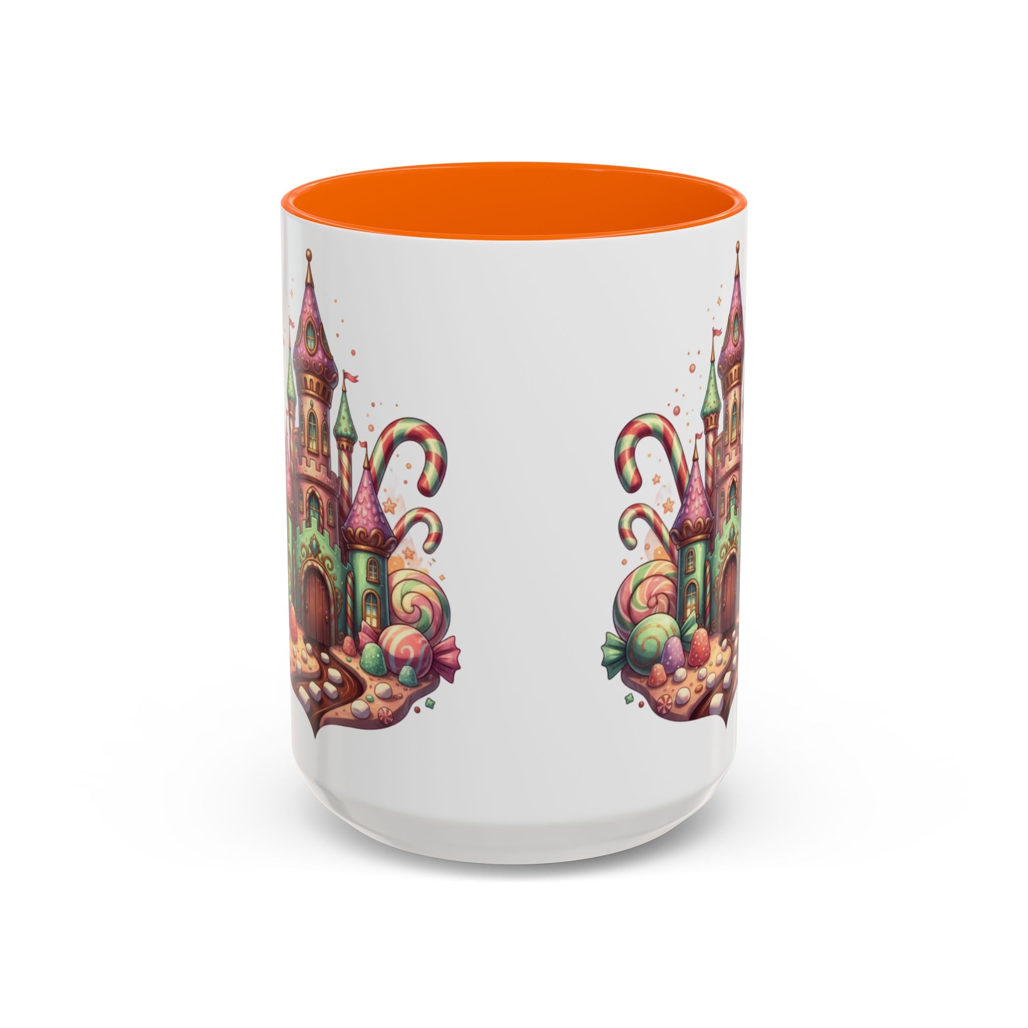 Candy Castle Coffee Mug — Whimsical Sweet Shoppe Accent Mug (11/15 oz)