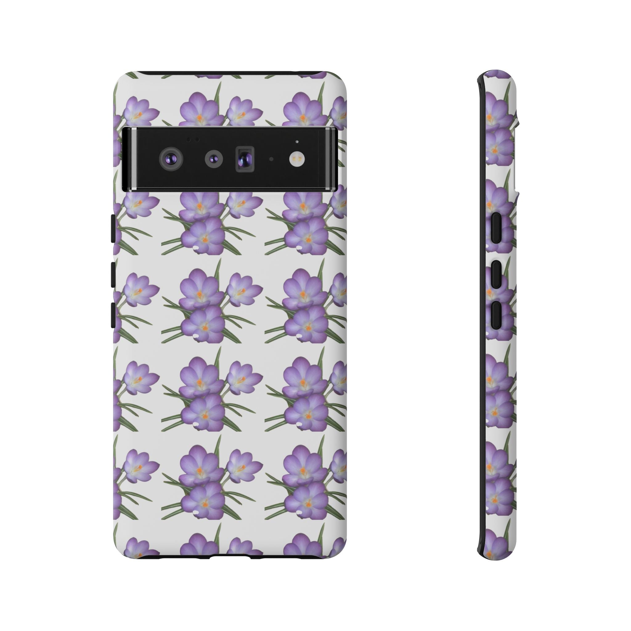 Tough Case — Purple Floral Phone Case