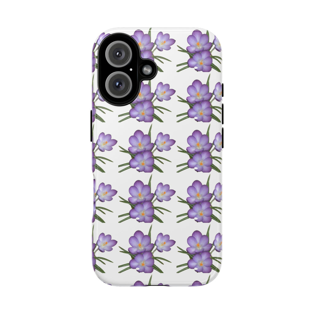 Tough Case — Purple Floral Phone Case