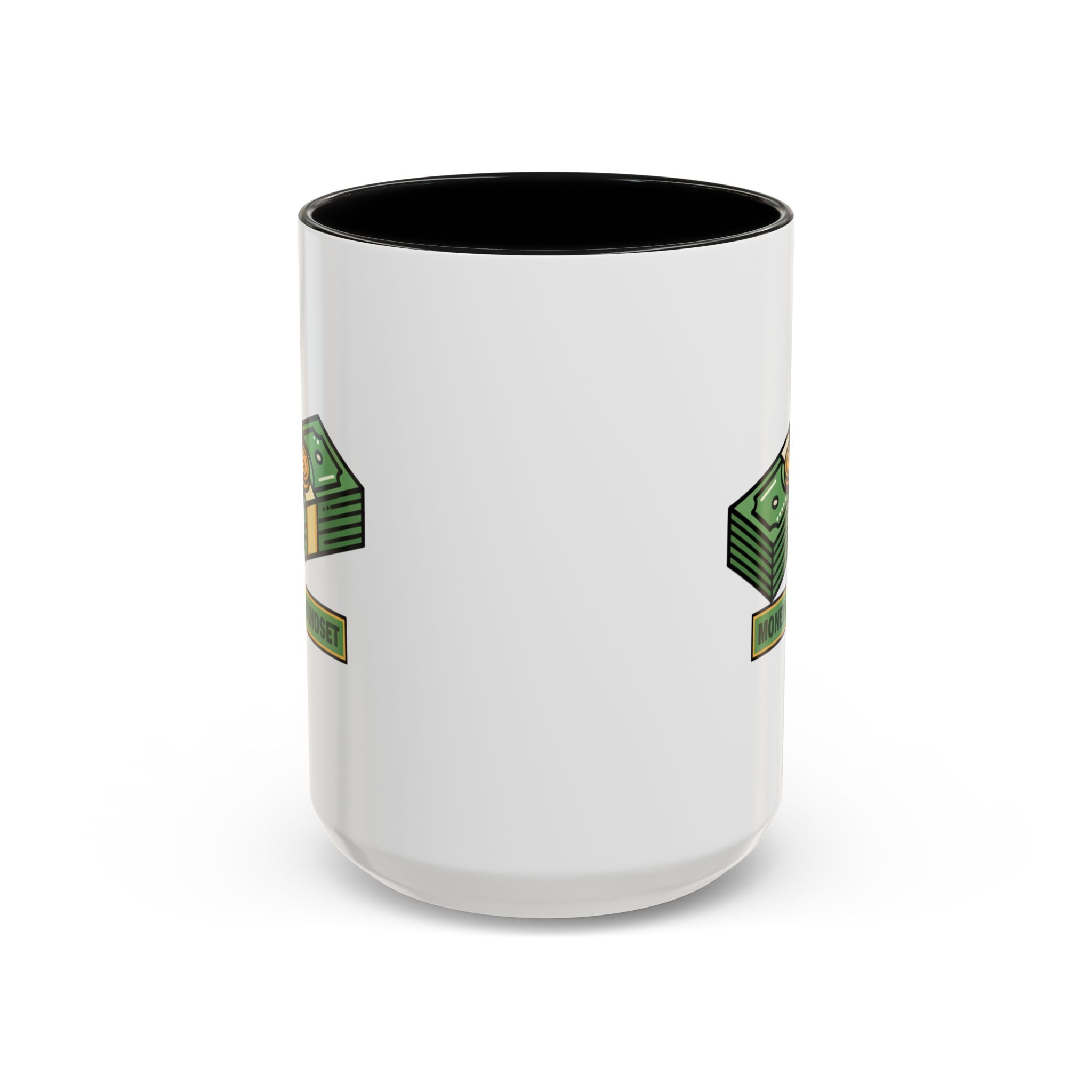 Money Mindset Coffee Mug — Stack of Cash Accent Mug (11/15oz)