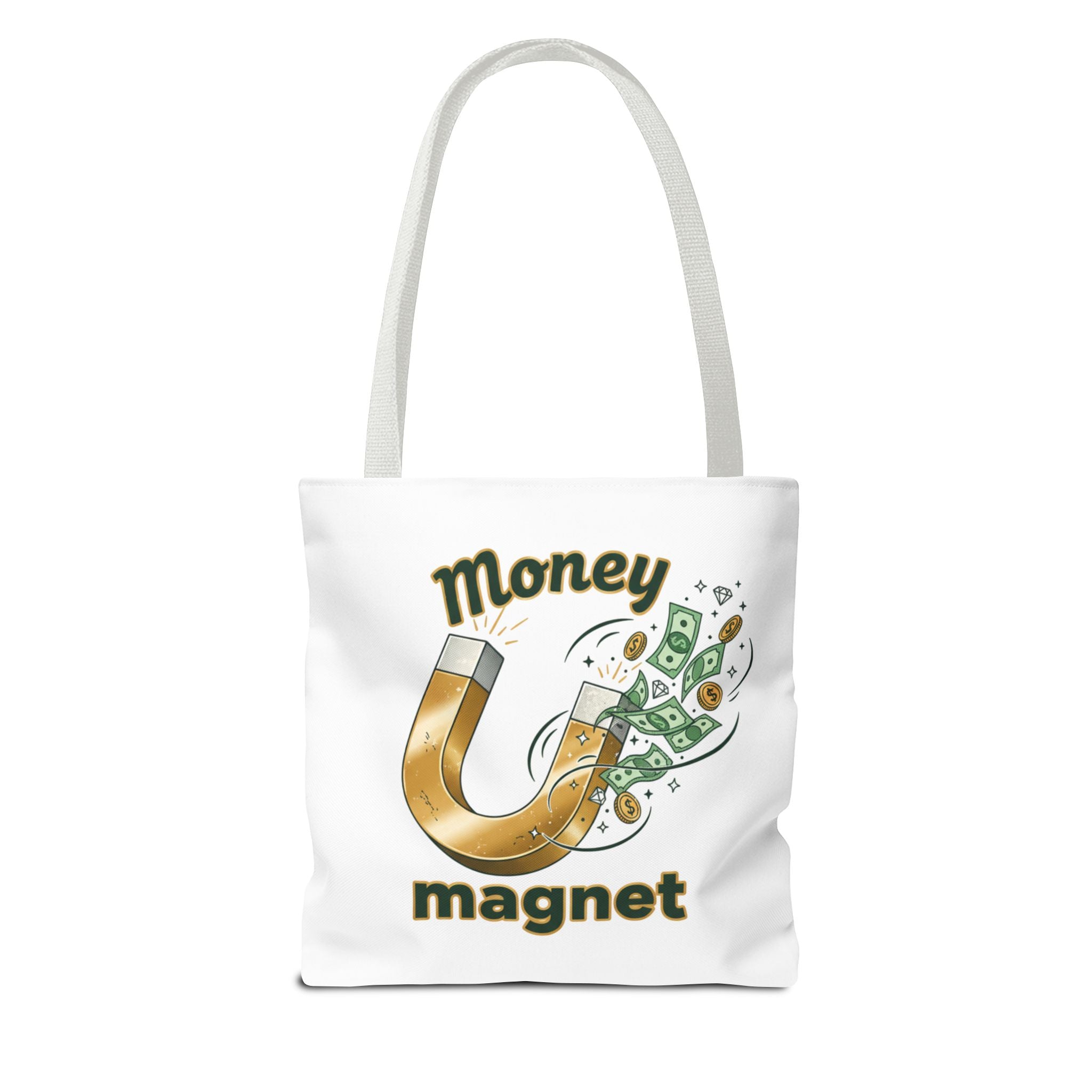 Money Magnet Tote Bag — Funny Luck & Wealth Shopping Tote