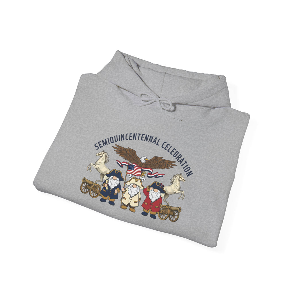 Independence Celebration Hoodie — 'Semiquincentennial Celebration' Patriotic Freedom Sweatshirt