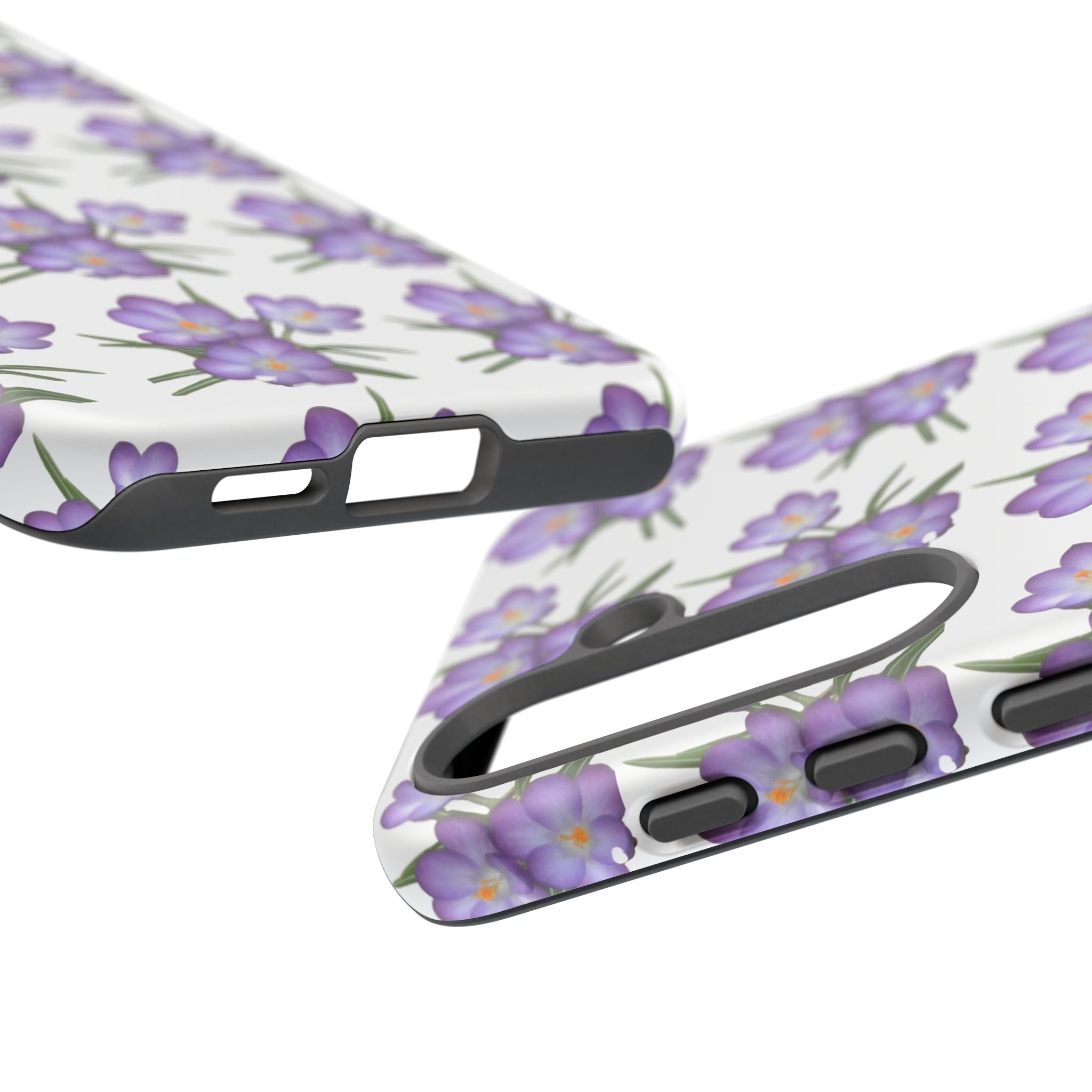 Tough Case — Purple Floral Phone Case
