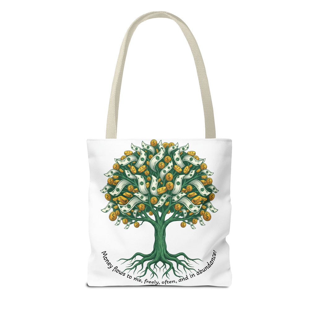 Money Tree Tote Bag — Illustrated Cash Tree Eco Shopper
