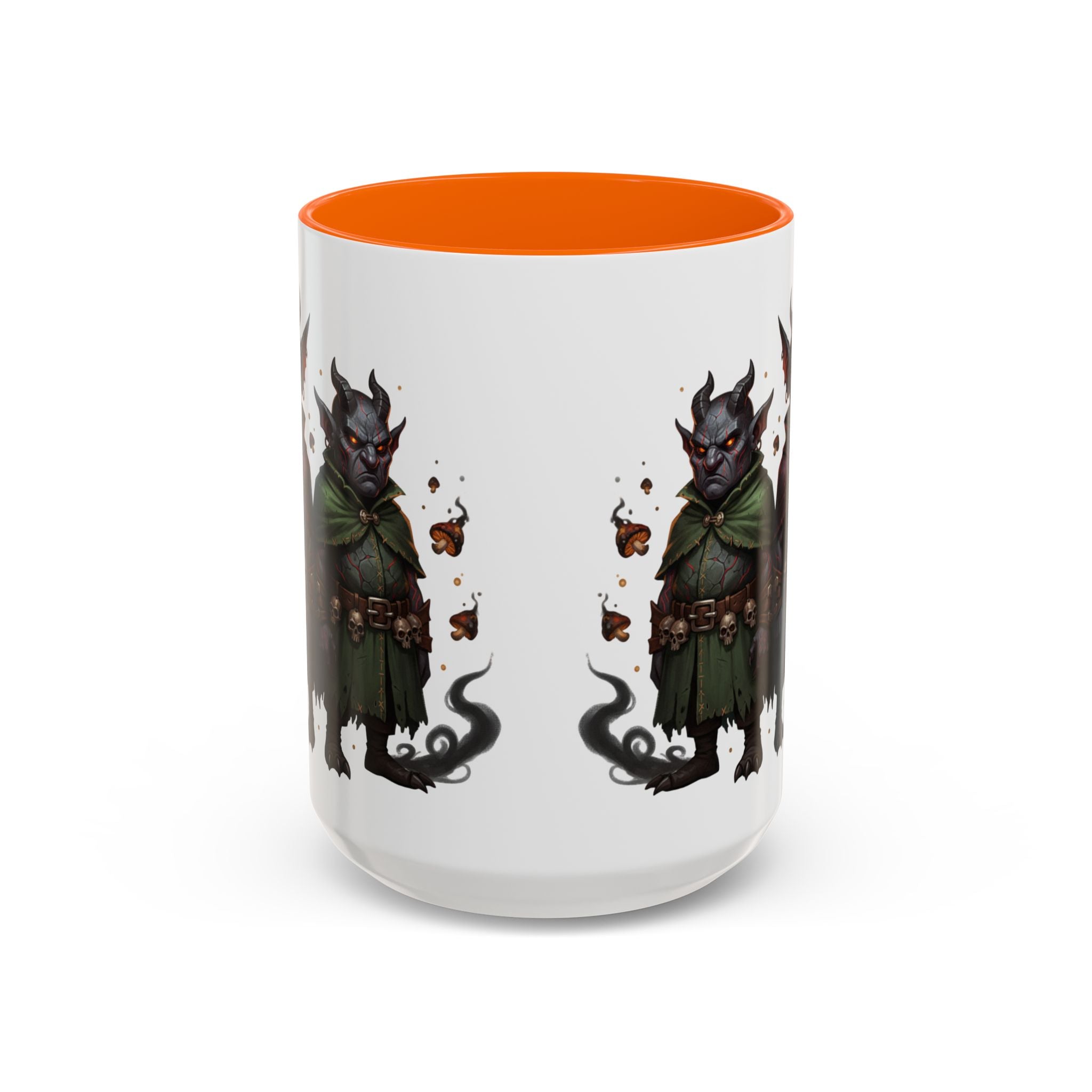 Demon Rogue Duo Coffee Mug – Fantasy RPG Goblin Warlock Design (11/15oz)