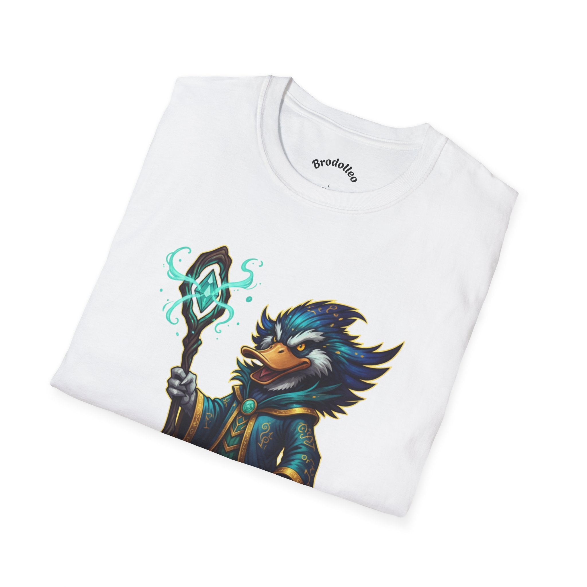 Mage Penguin Graphic T-Shirt — Cute Fantasy Wizard Penguin Tee