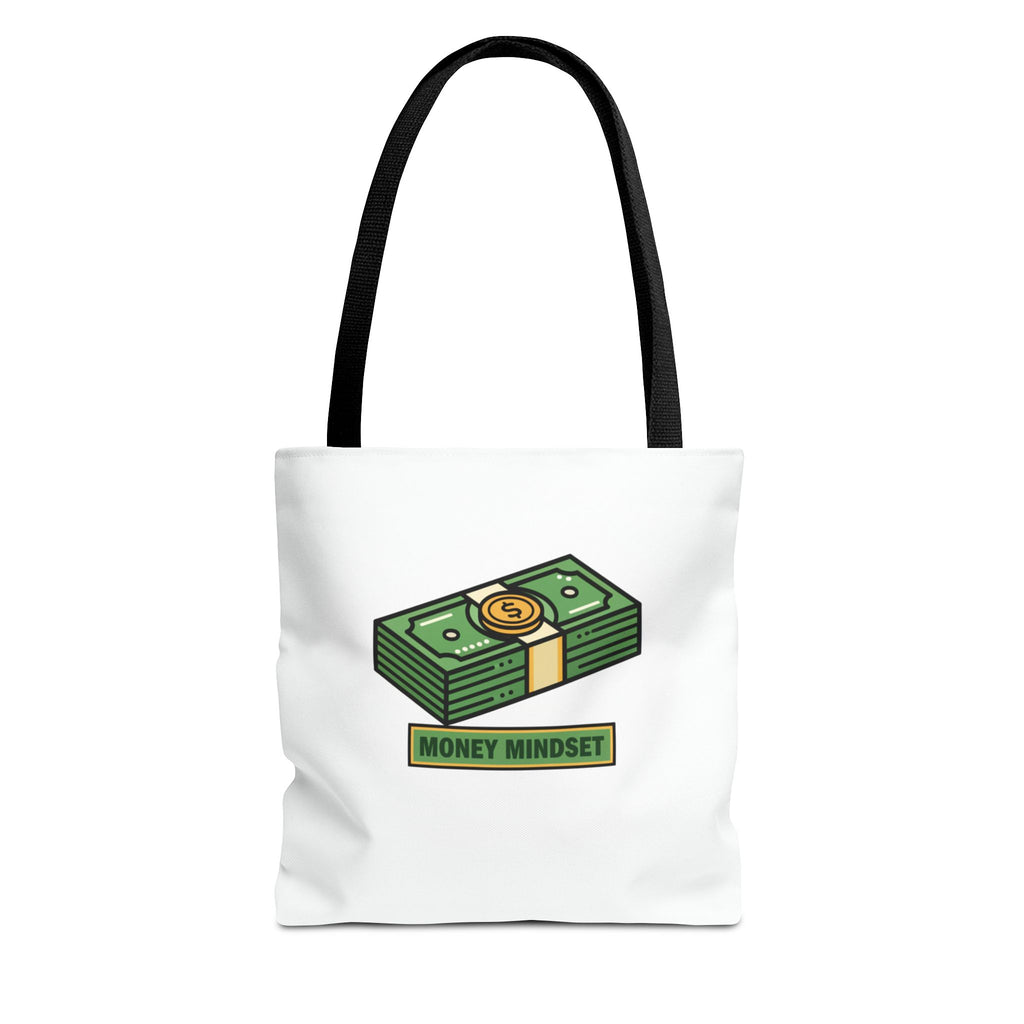 Money Mindset Tote Bag — Cash Stack Graphic Eco Shopper