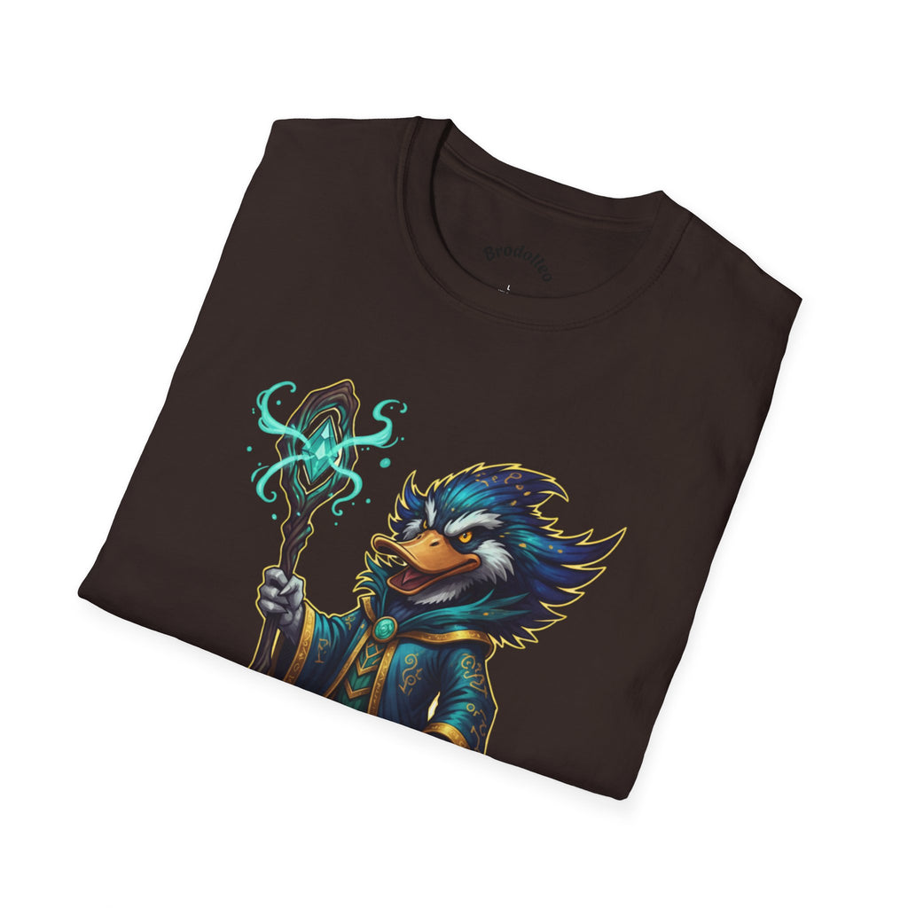 Mage Penguin Graphic T-Shirt — Cute Fantasy Wizard Penguin Tee