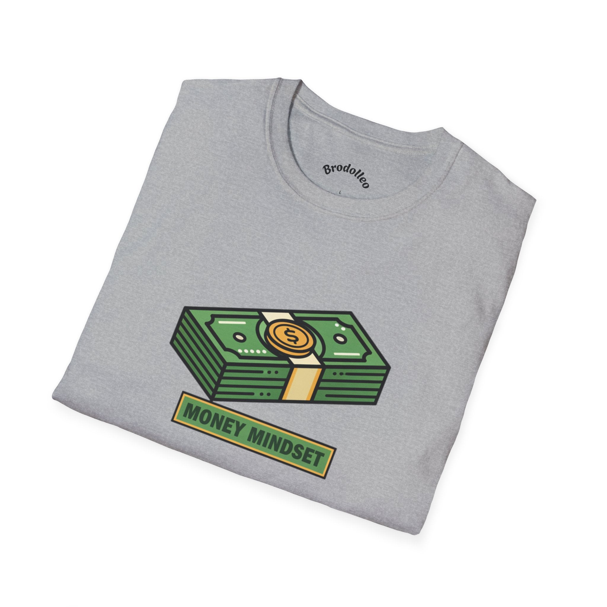 Money Mindset T-Shirt — Stacked Cash Graphic Tee for Hustlers & Entrepreneurs