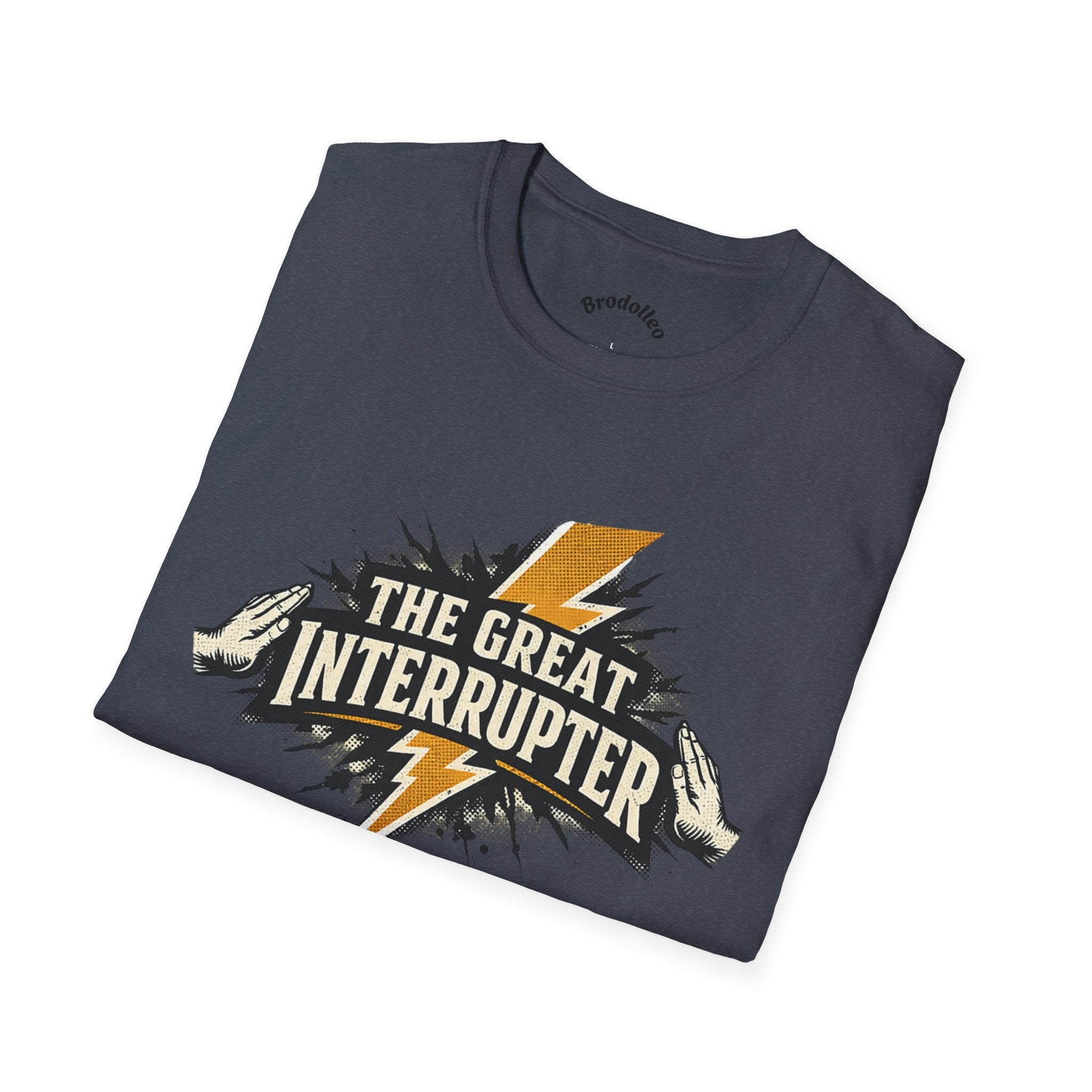 The Great Interrupter T-Shirt — Lightning Bolt Graphic Tee
