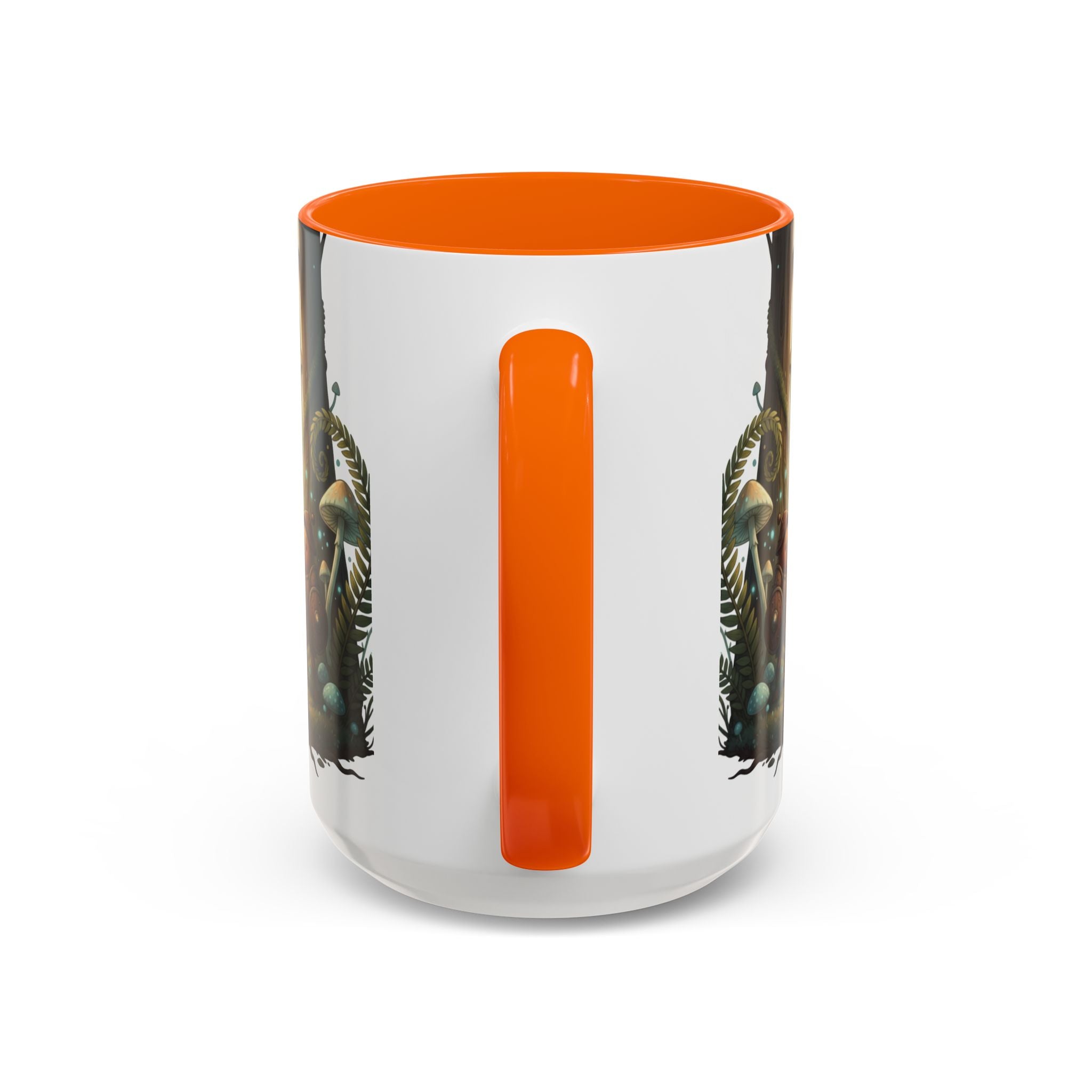 Whimsical Forest Mushroom Mug — Cute Woodland Gnome Coffee Cup