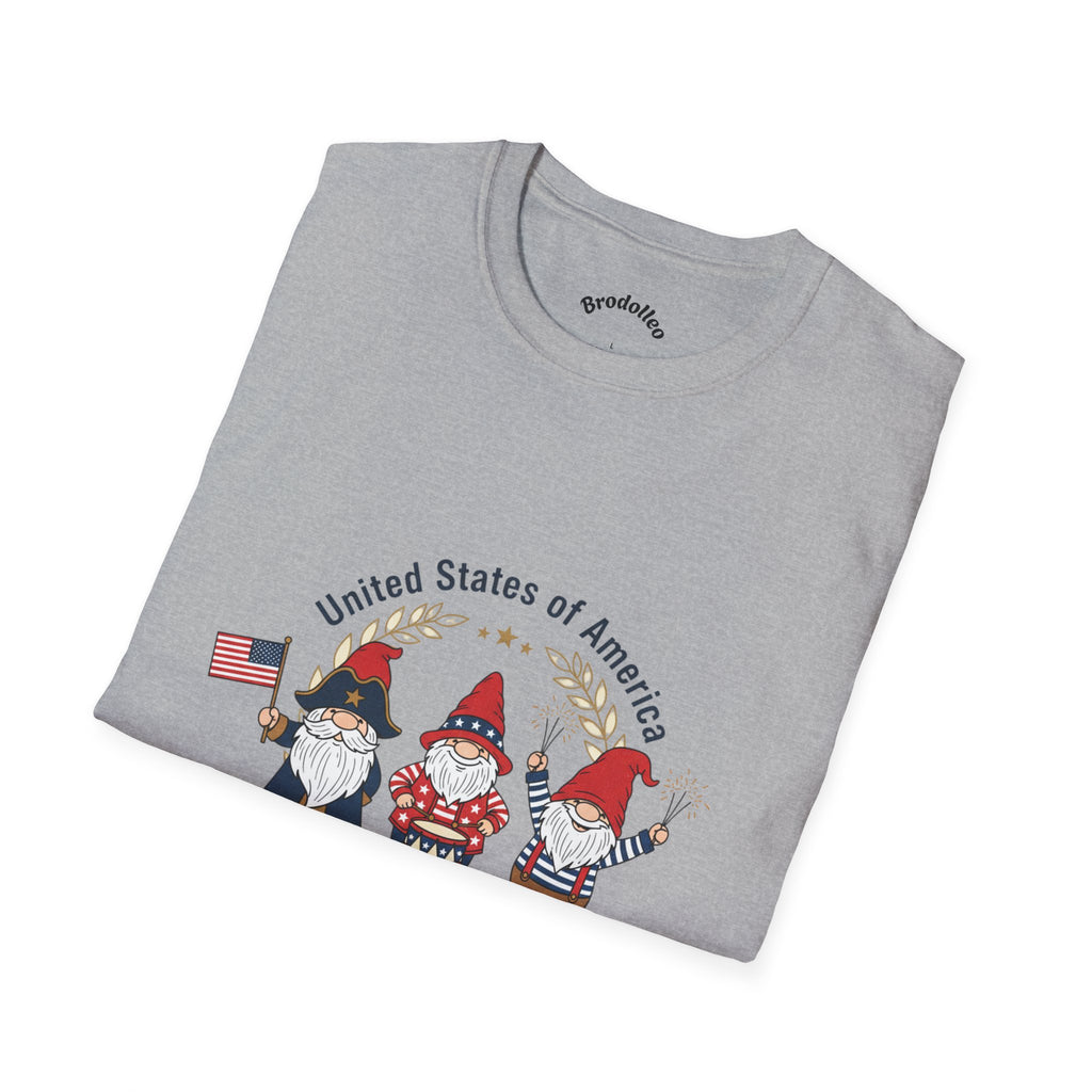 Semiquincentennial Gnome T-Shirt – 1776–2026 USA Independence Celebration