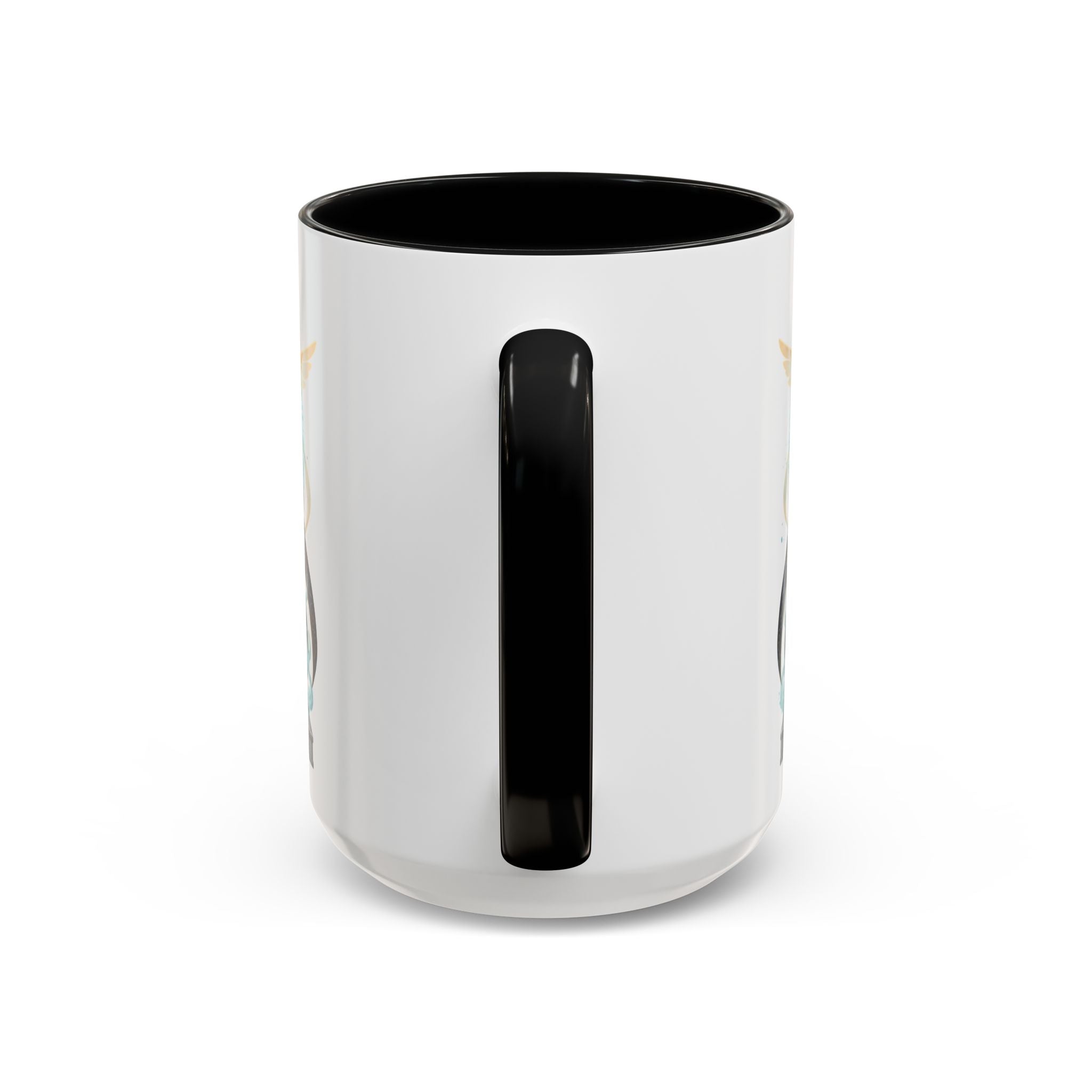 Mystic Oracle Coffee Mug — Woman with Crystal Ball Accent Mug