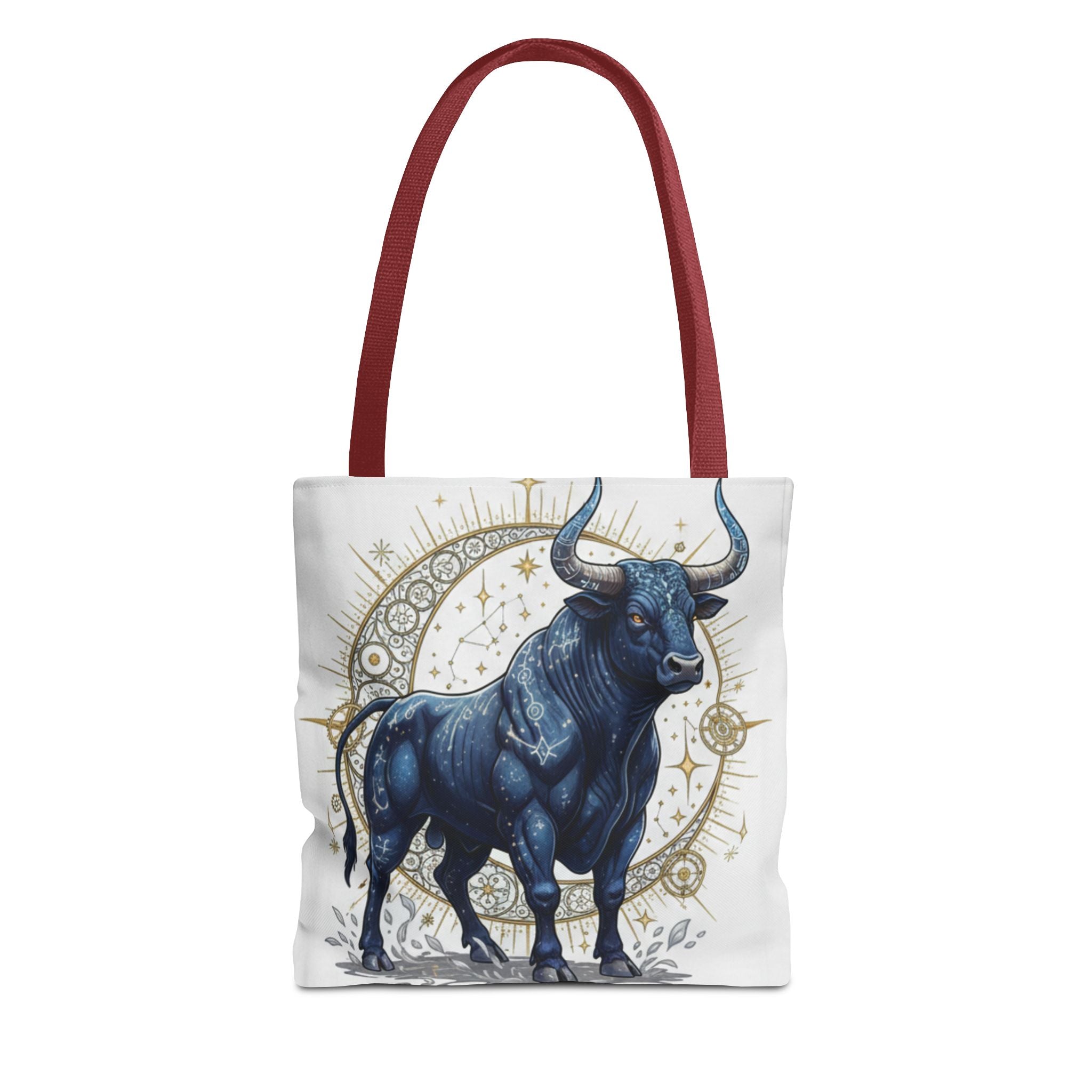 Taurus Zodiac Tote Bag — Blue Bull Astrology Market Tote