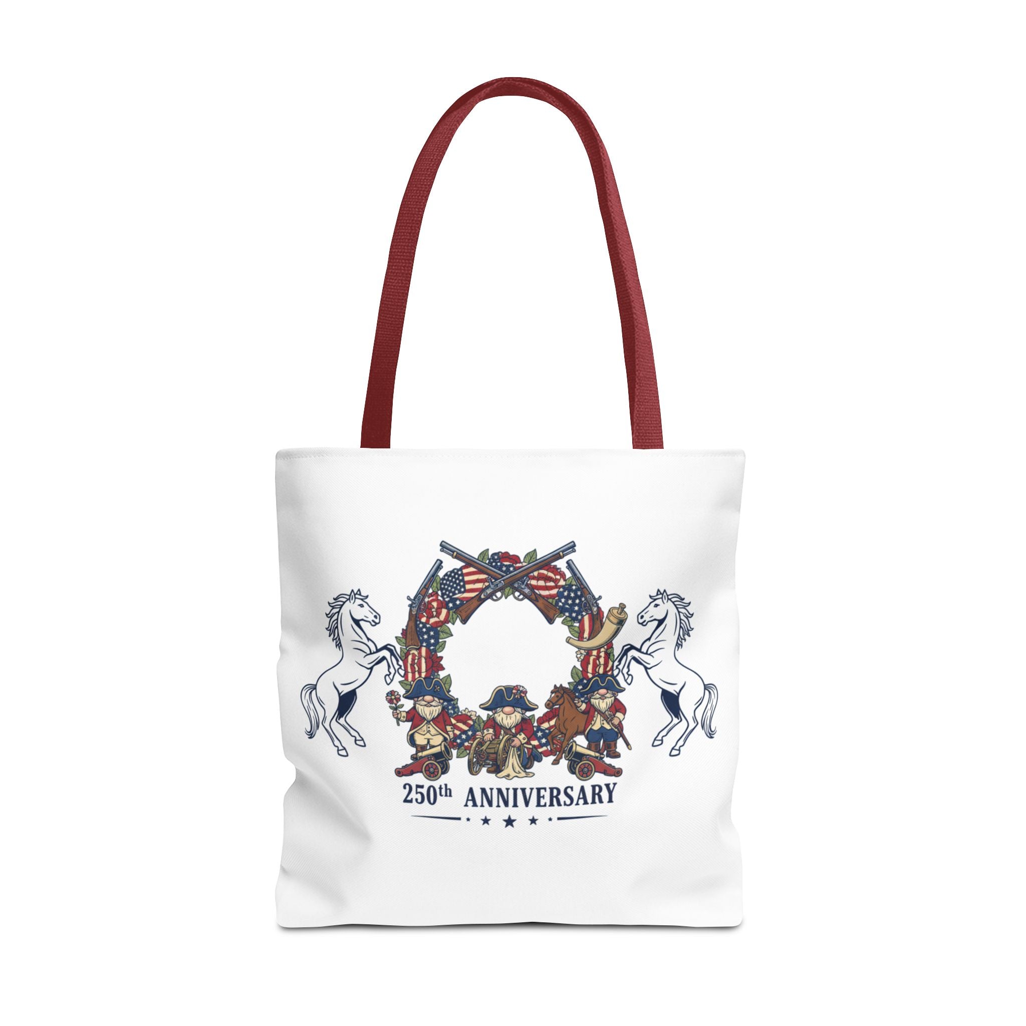 Anniversary Cowboy Tote Bag — 25th Anniversary Western Canvas Tote