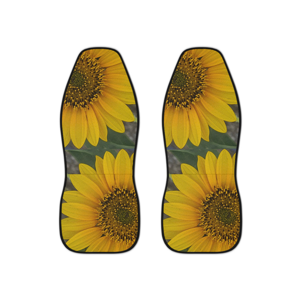 Sunflower Car Seat Covers — Bright Floral Auto Seat Protector