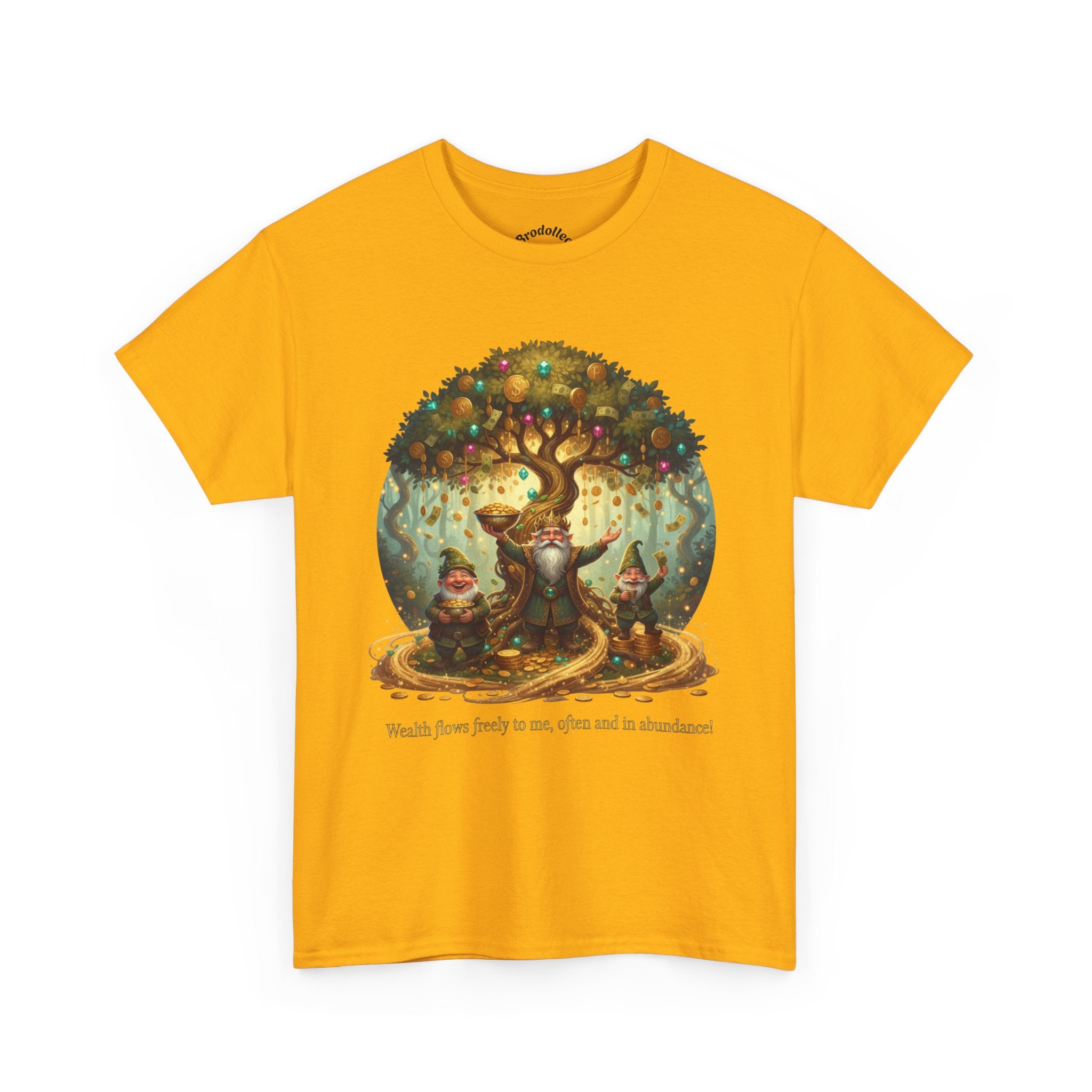Fantasy Tree Spirits T-Shirt — "Walks from body to me, often in a shadow" Graphic Tee