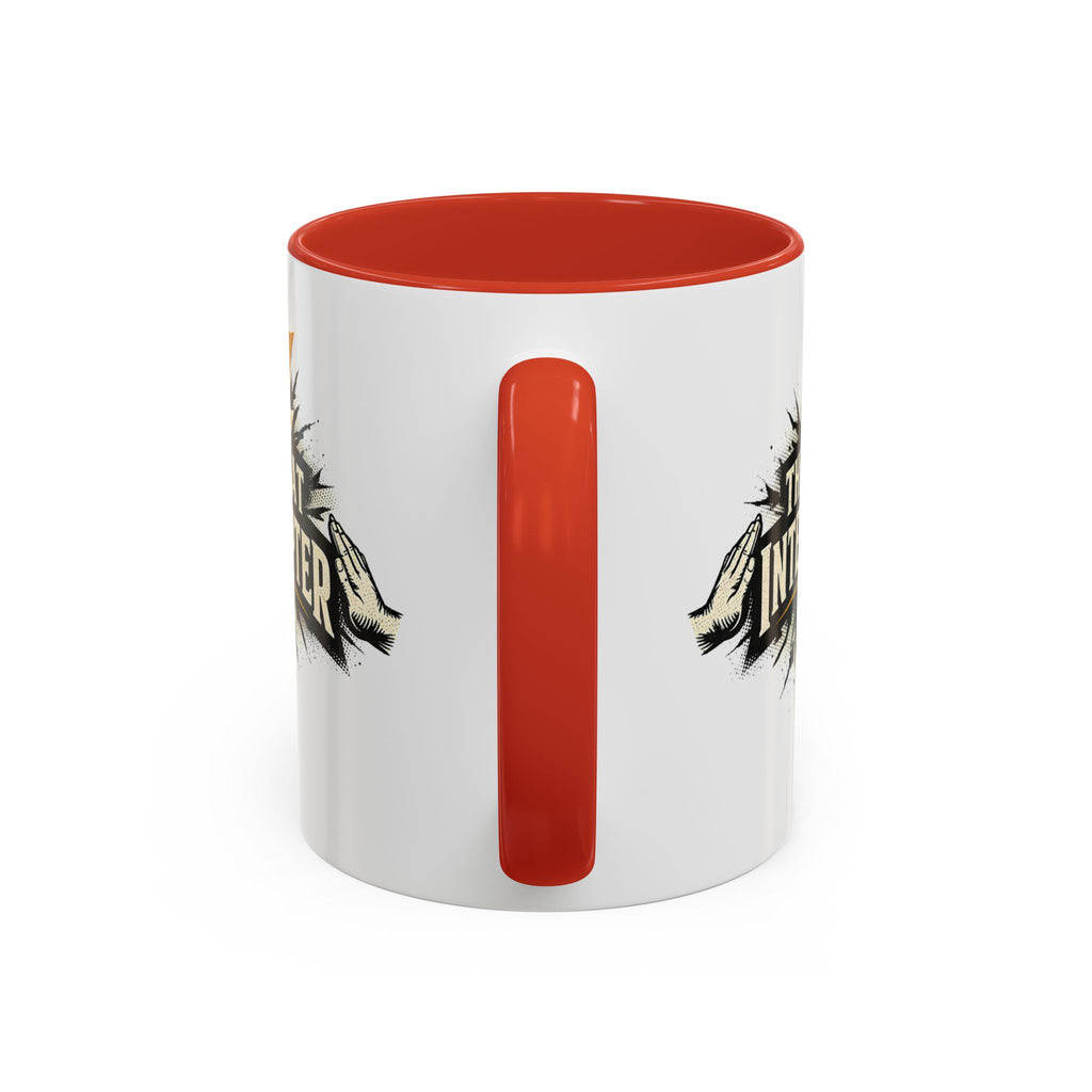 The Great Interrupter Coffee Mug — Funny Lightning Bolt Accent Ceramic Mug