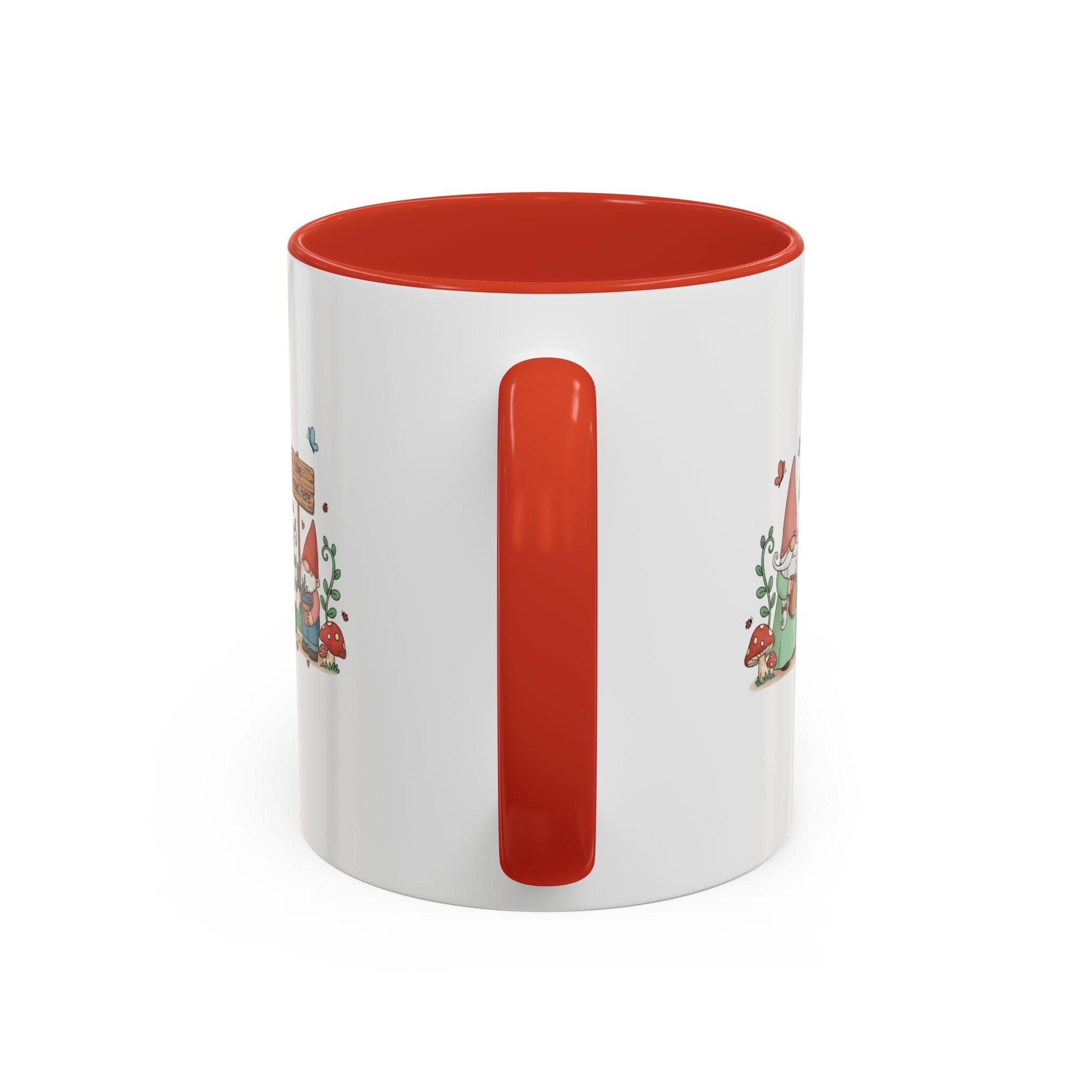 Gnome Garden Coffee Mug — Cute ‘Love Grows Here’ Accent Mug