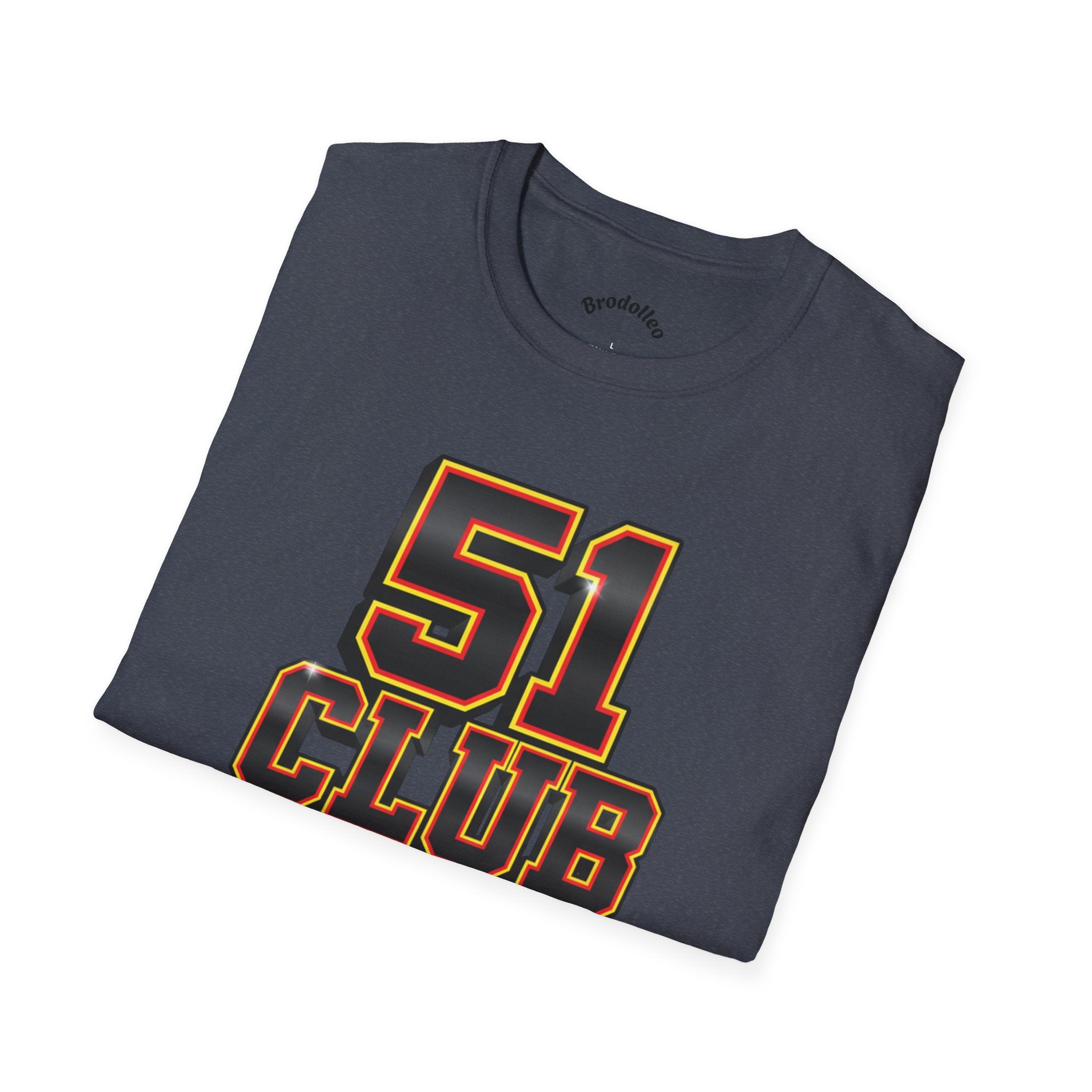 51 Club T‑Shirt — Vintage Collegiate Number Graphic Tee