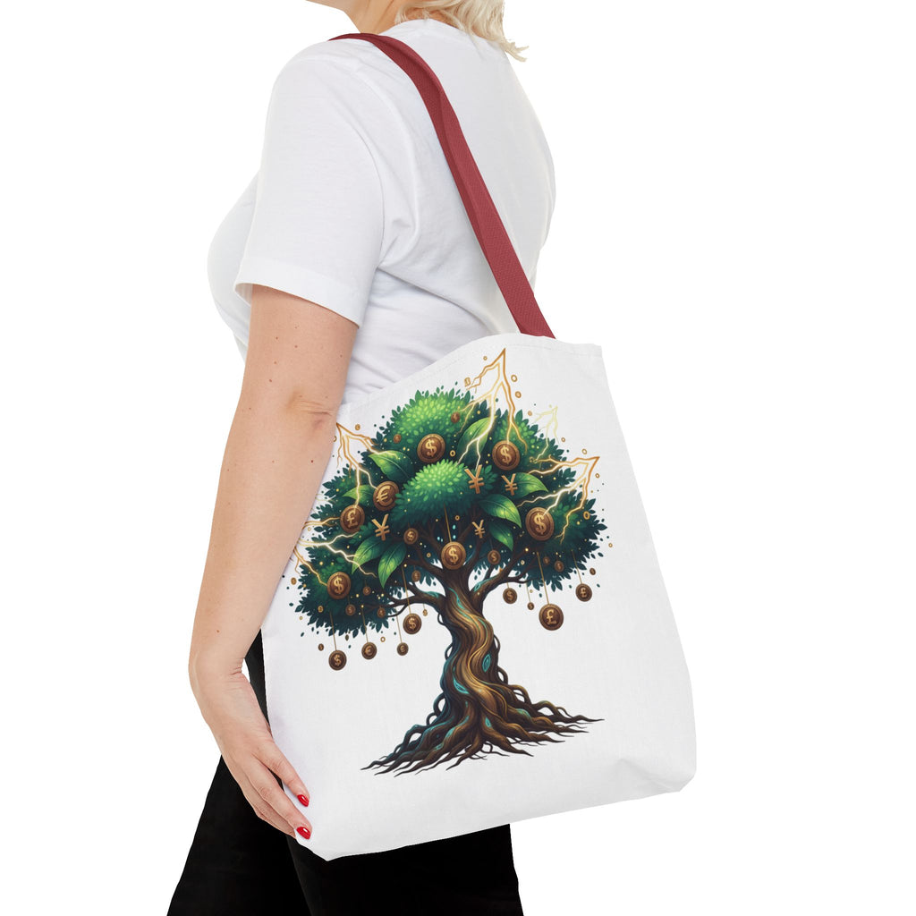 Tree of Life Tote Bag — Botanical Boho Eco Canvas Tote