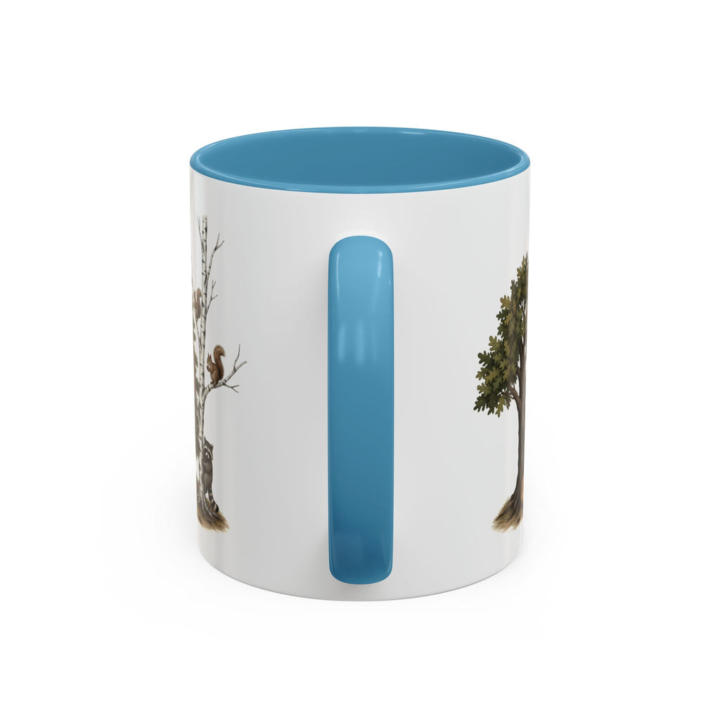 Get Outside! Nature Coffee Mug — Woodland Animals Accent Mug