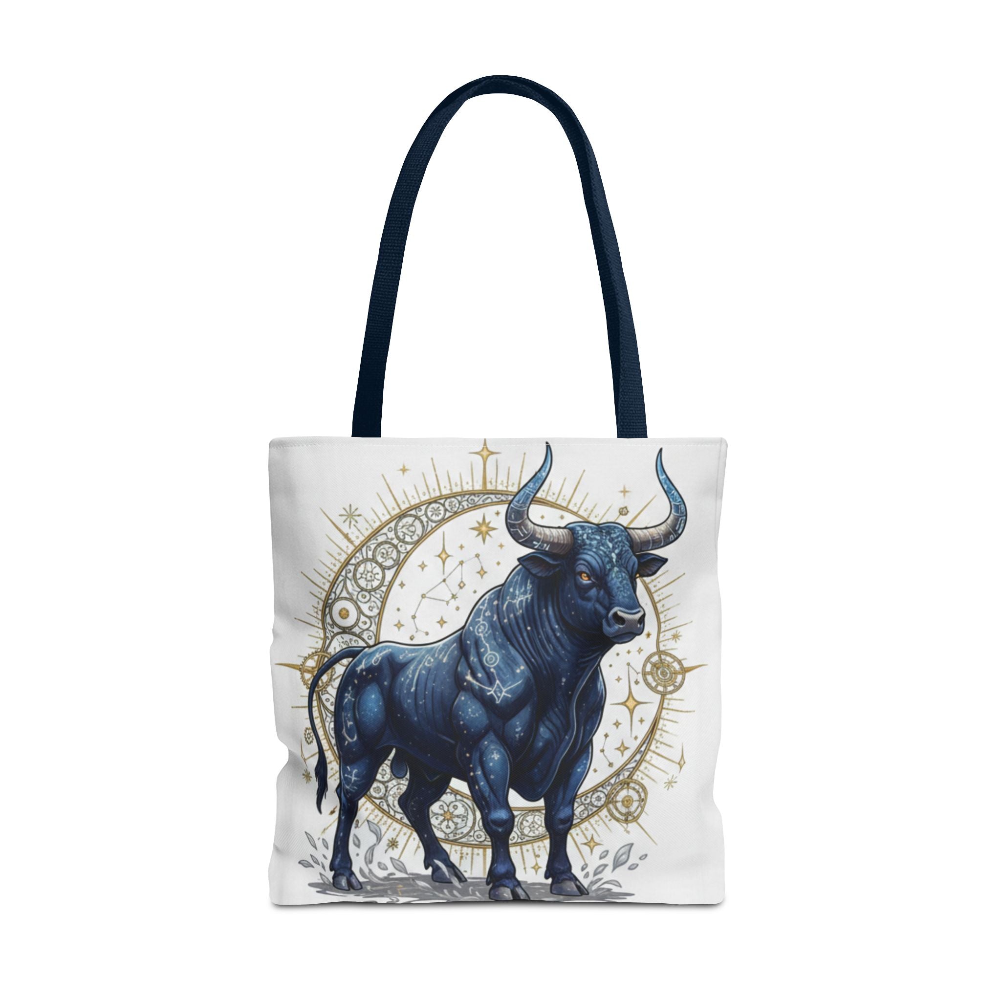 Taurus Zodiac Tote Bag — Blue Bull Astrology Market Tote