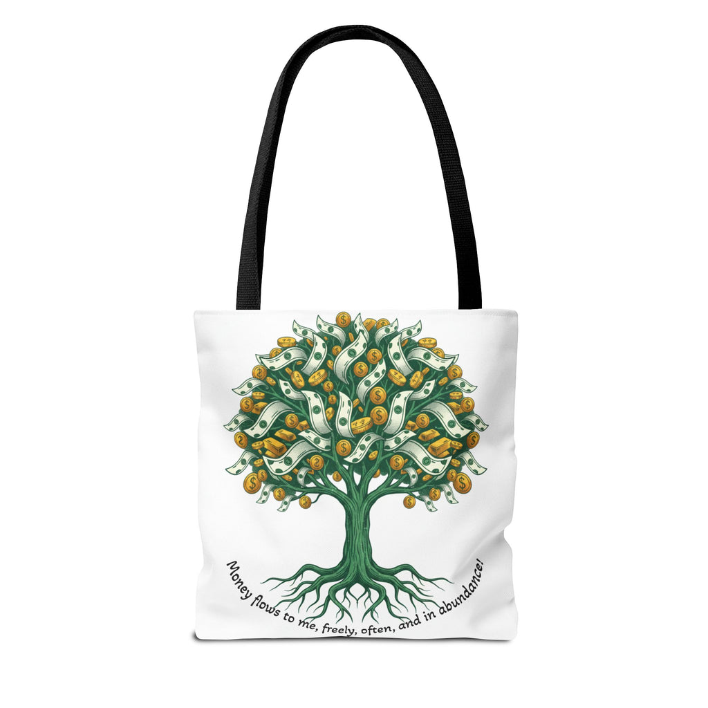 Money Tree Tote Bag — Illustrated Cash Tree Eco Shopper