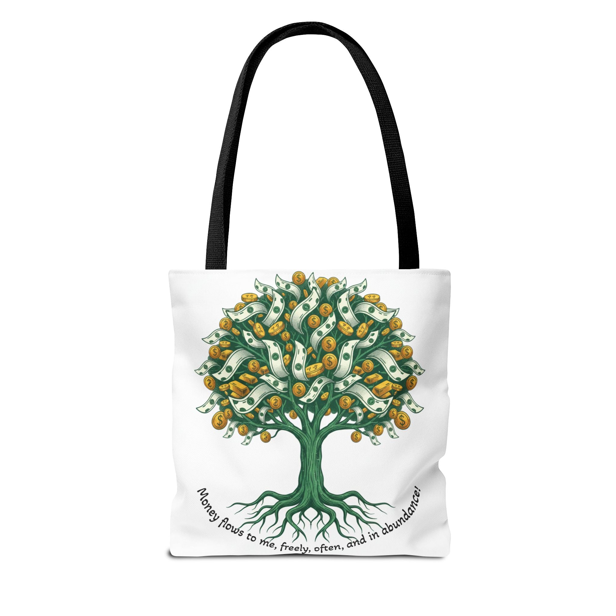 Money Tree Tote Bag — Illustrated Cash Tree Eco Shopper