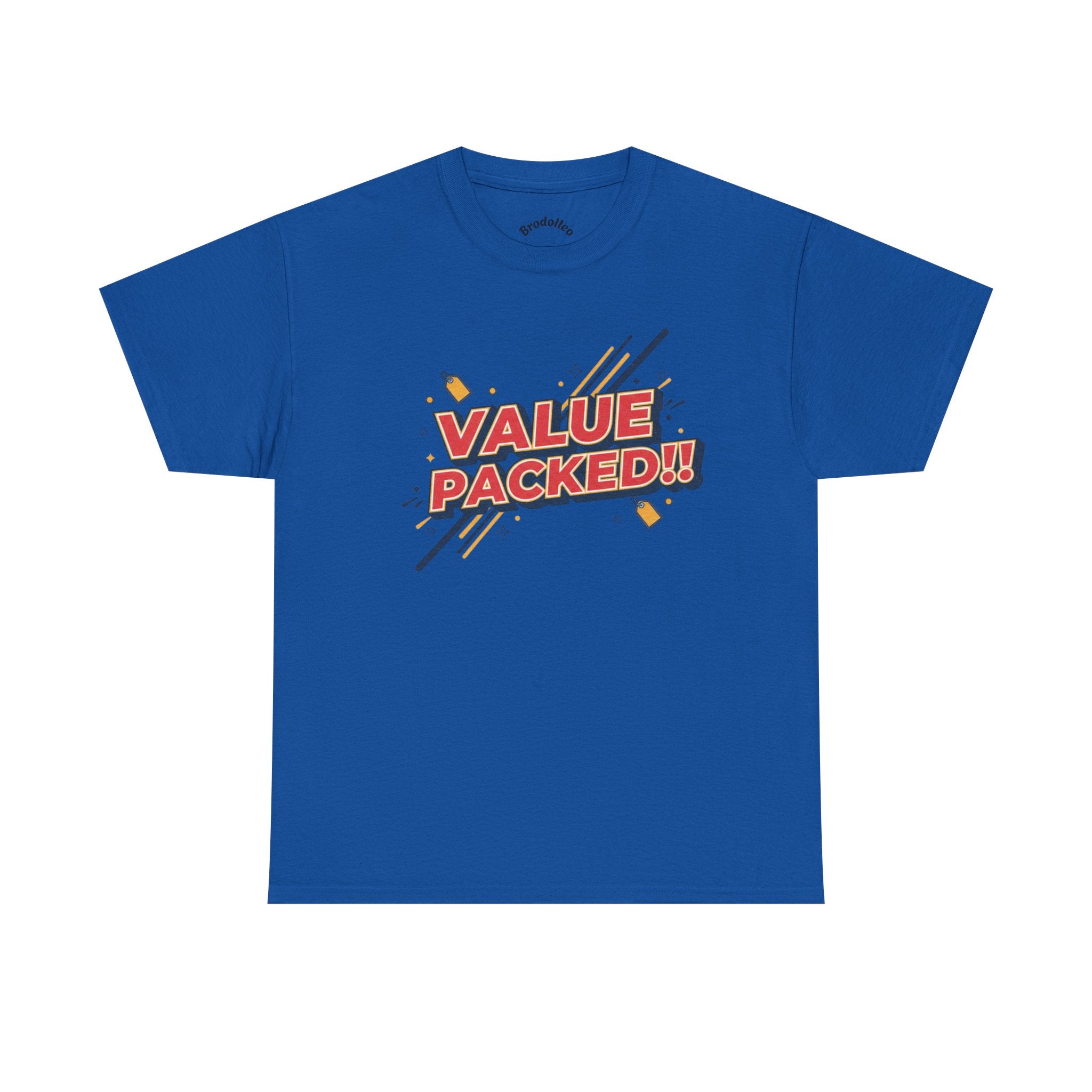 Value Packed! Graphic Tee — Retro Comic Style Casual T‑Shirt