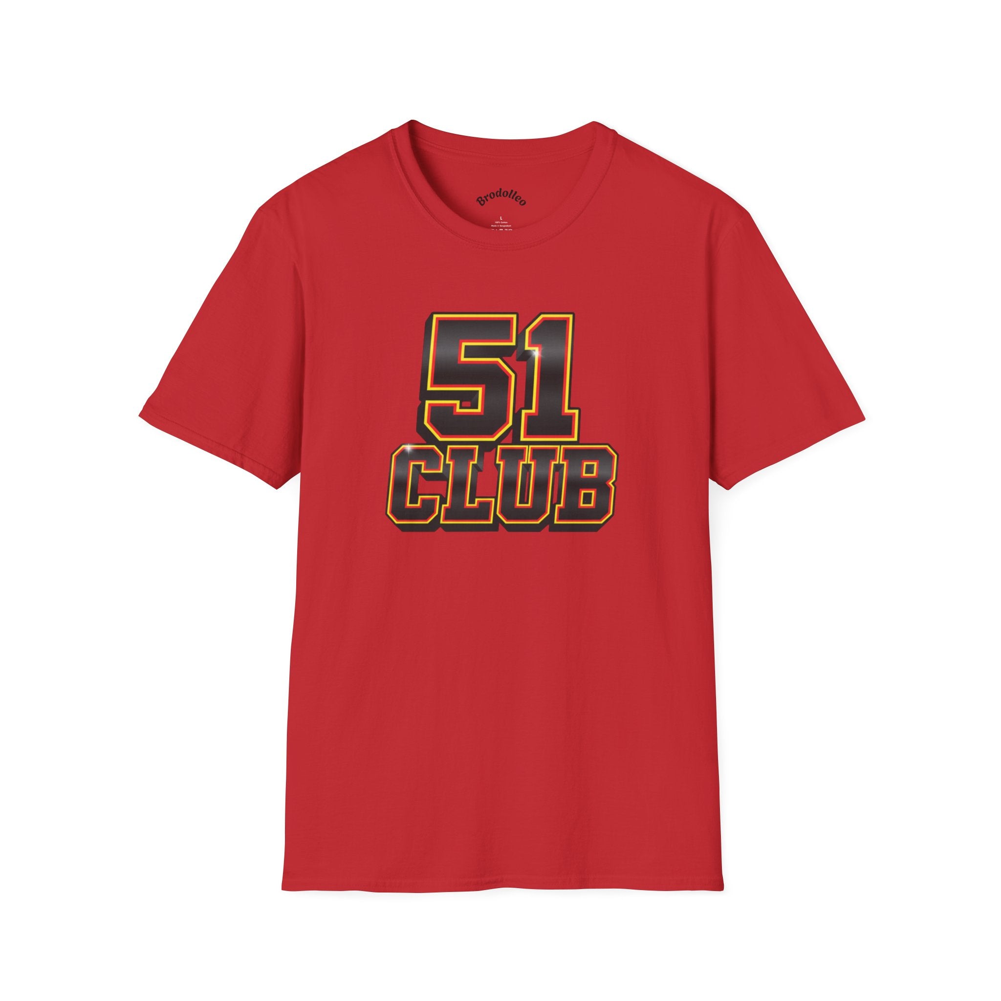 51 Club T‑Shirt — Vintage Collegiate Number Graphic Tee