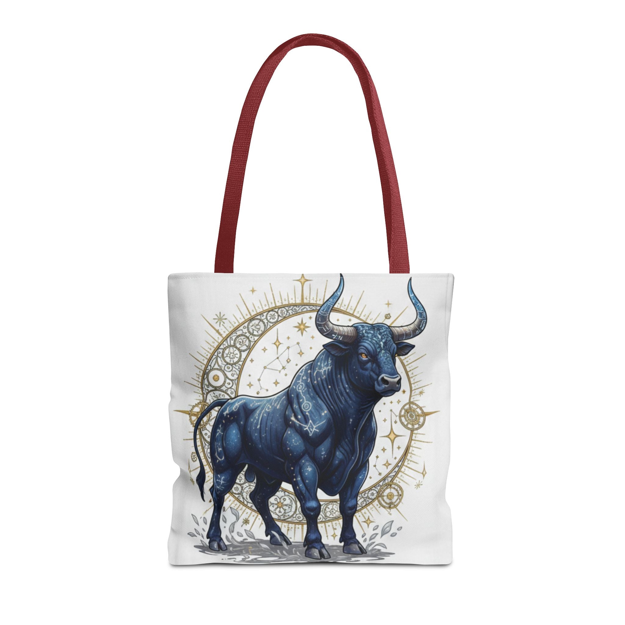 Taurus Zodiac Tote Bag — Blue Bull Astrology Market Tote