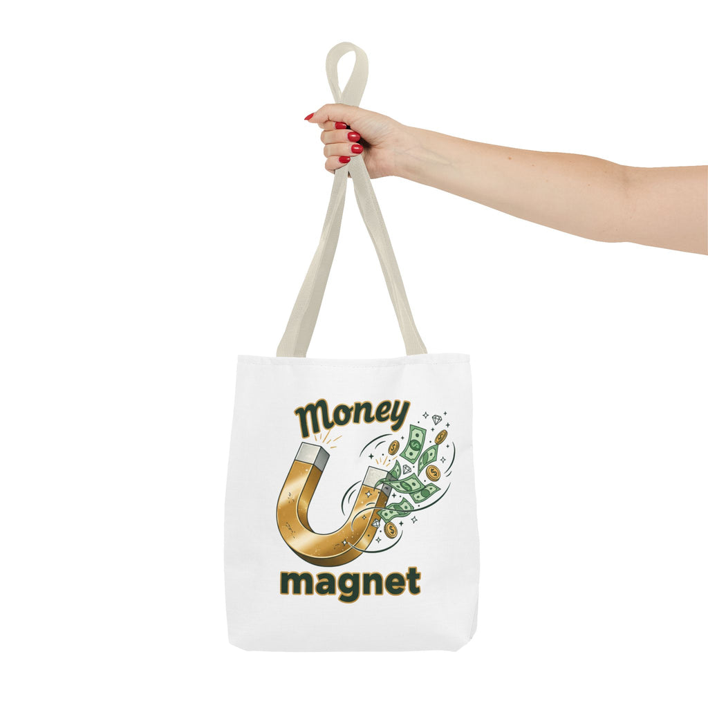 Money Magnet Tote Bag — Funny Luck & Wealth Shopping Tote