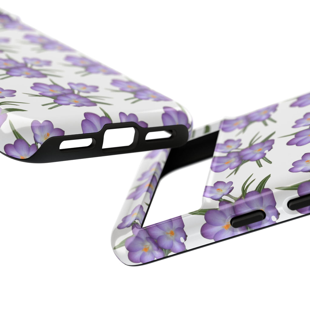 Tough Case — Purple Floral Phone Case