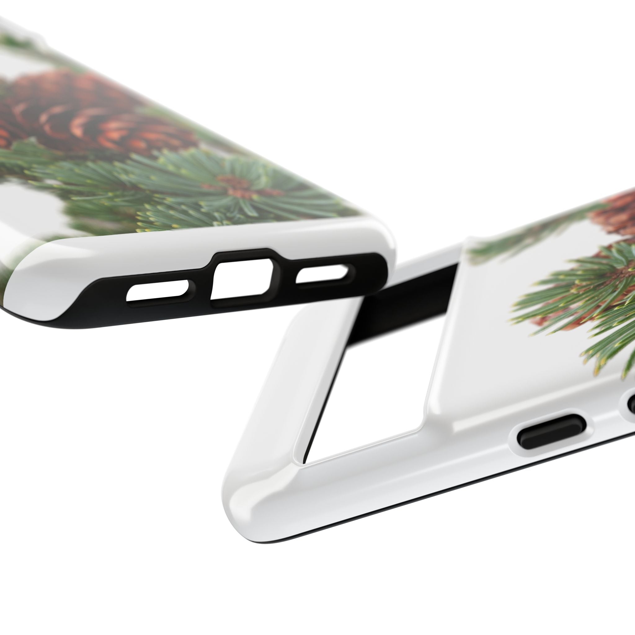 Pinecone Tough Phone Case — Protective Botanical Phone Cover