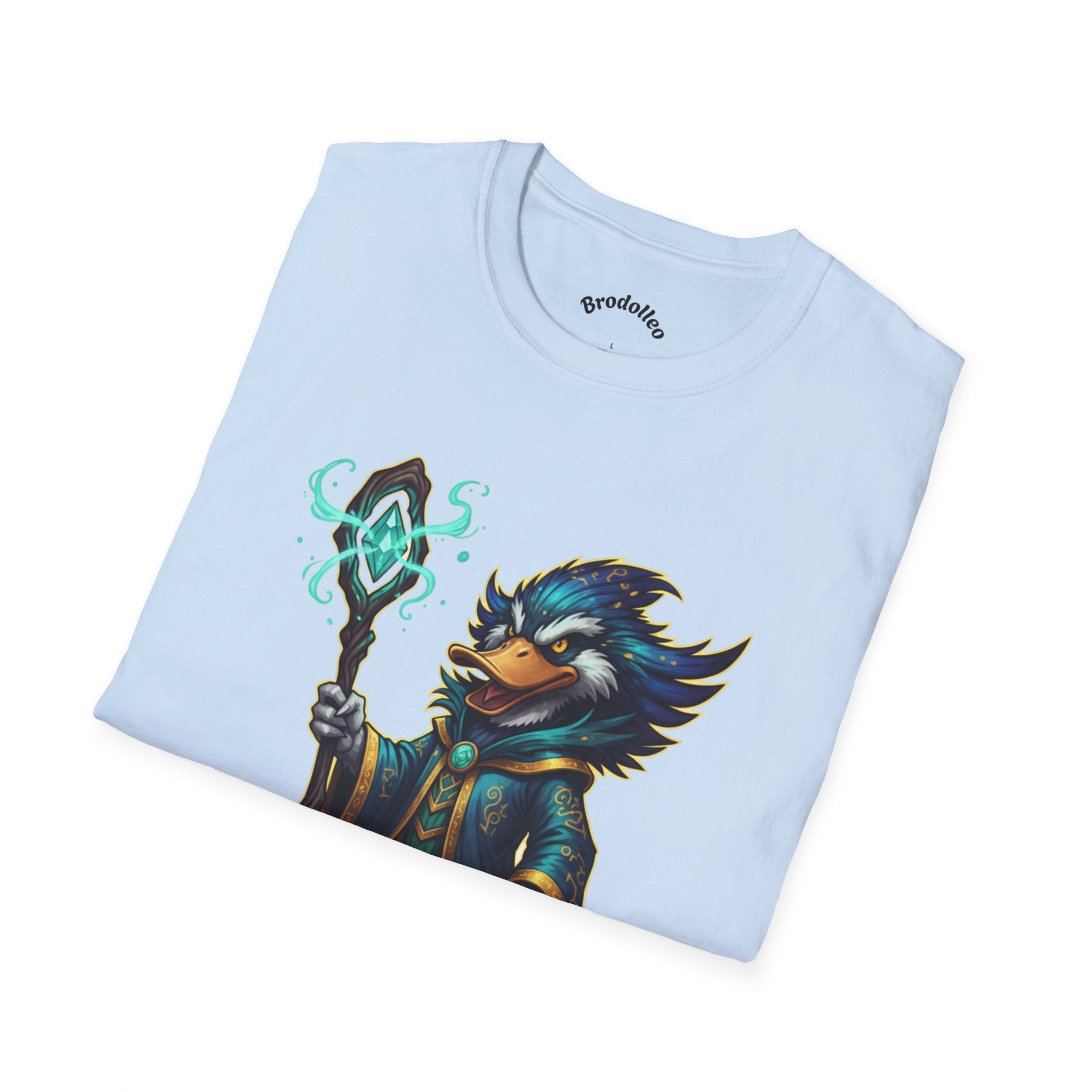 Mage Penguin Graphic T-Shirt — Cute Fantasy Wizard Penguin Tee