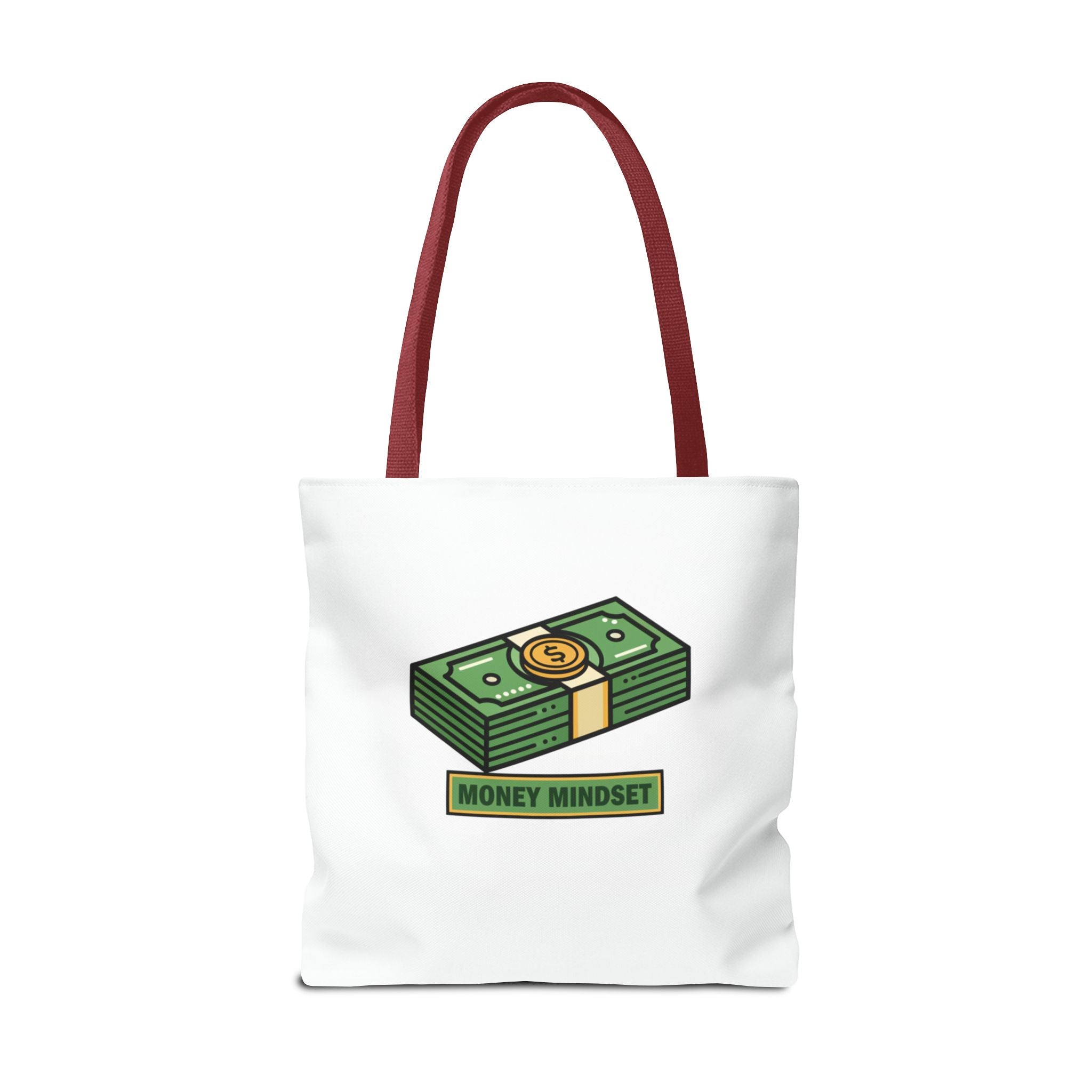 Money Mindset Tote Bag — Cash Stack Graphic Eco Shopper