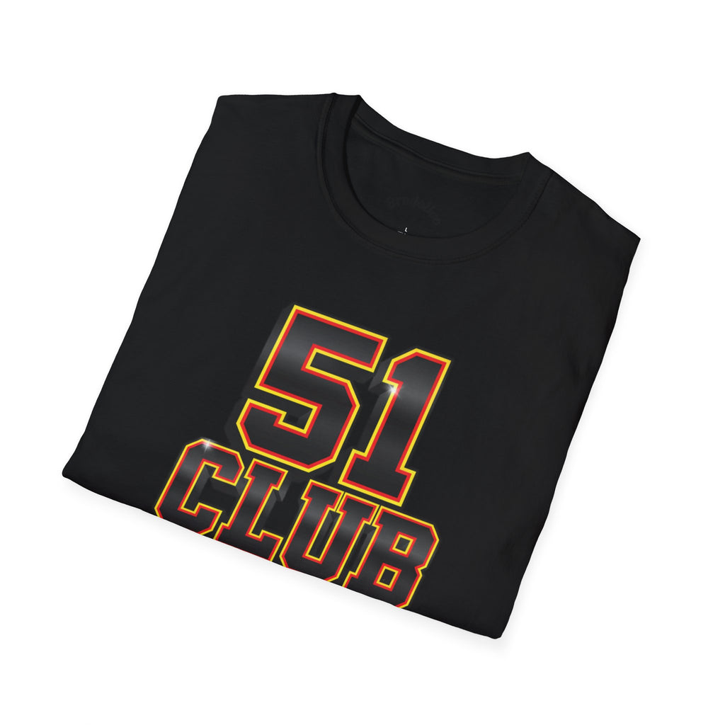 51 Club T‑Shirt — Vintage Collegiate Number Graphic Tee