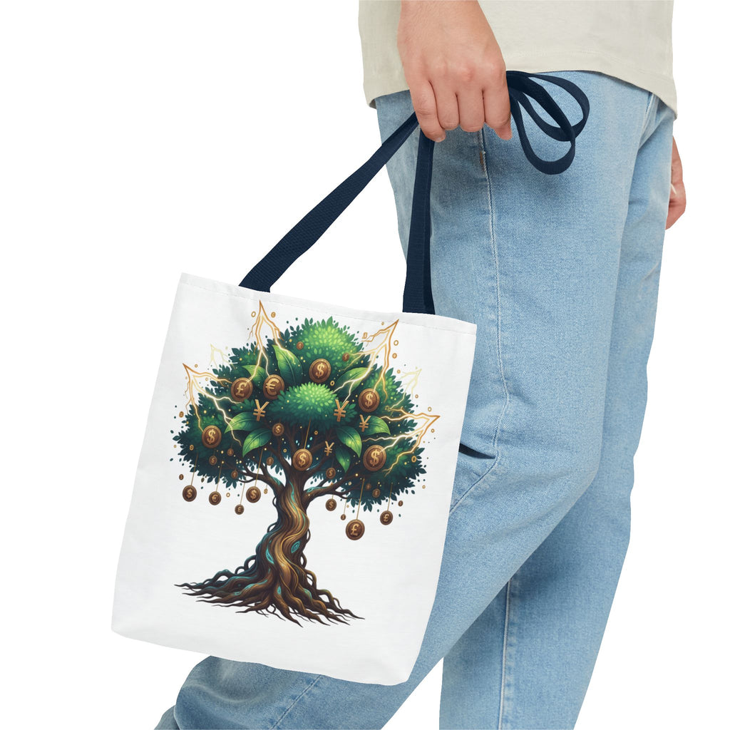 Tree of Life Tote Bag — Botanical Boho Eco Canvas Tote