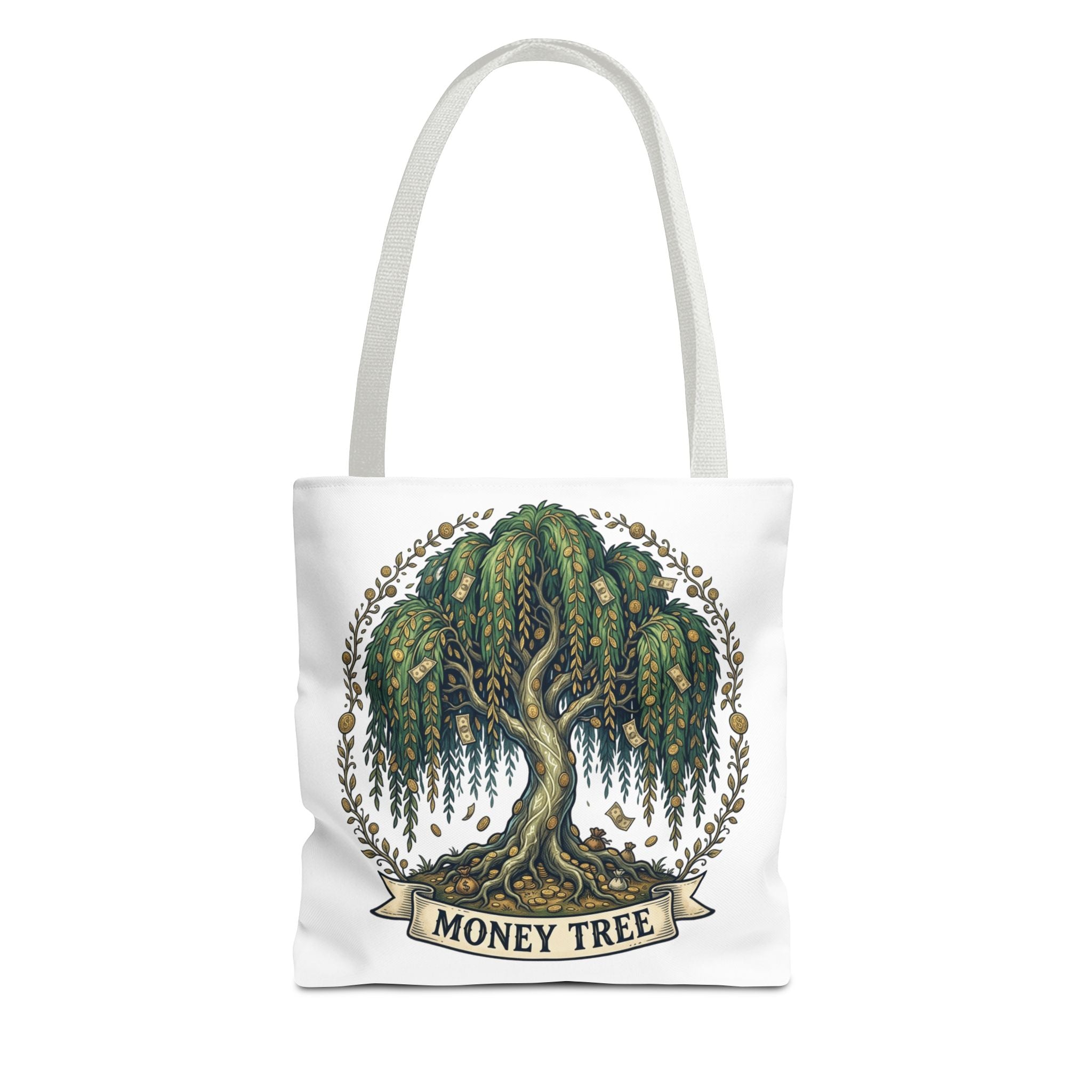 Money Tree Tote Bag — Decorative Prosperity Market Tote