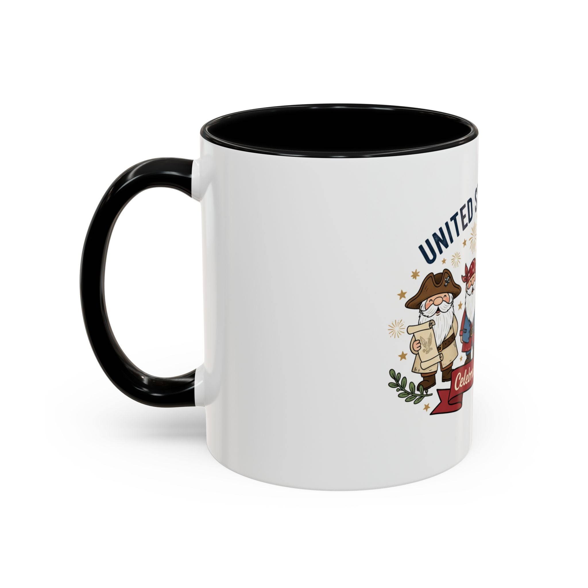 United States 250th Gnome Coffee Mug — Celebrating 1776–2026